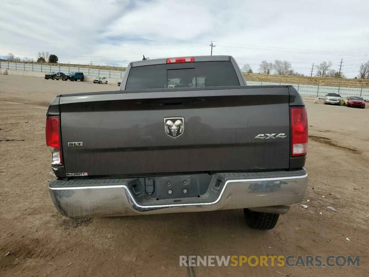 6 Фотография поврежденного автомобиля 1C6RR7LT8KS613896 RAM 1500 2019
