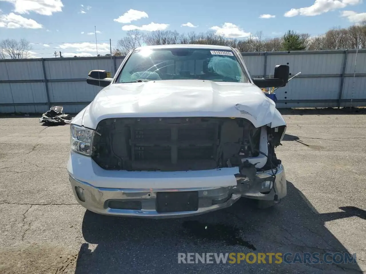 5 Photograph of a damaged car 1C6RR7LT9KS534625 RAM 1500 2019