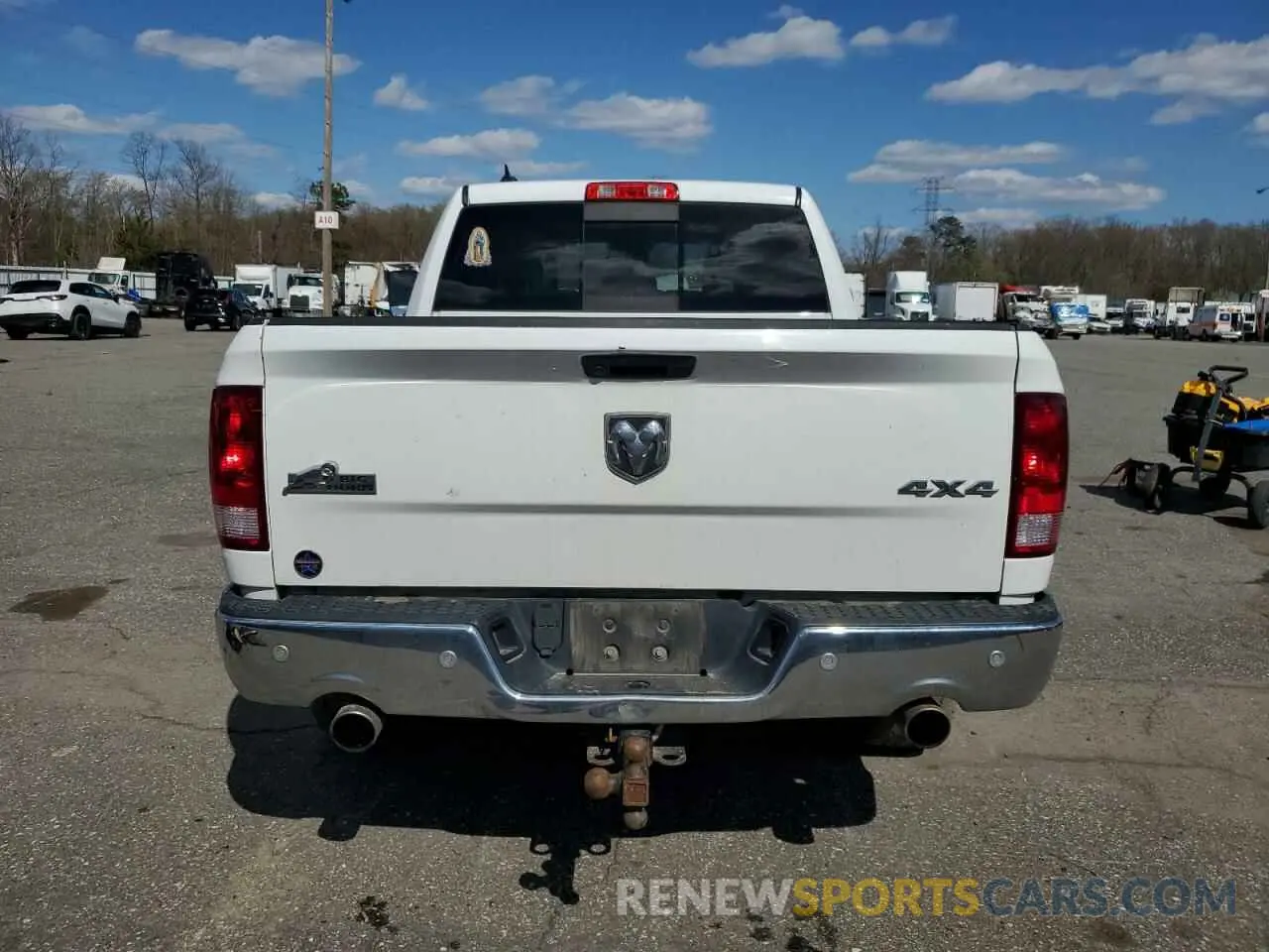6 Photograph of a damaged car 1C6RR7LT9KS534625 RAM 1500 2019