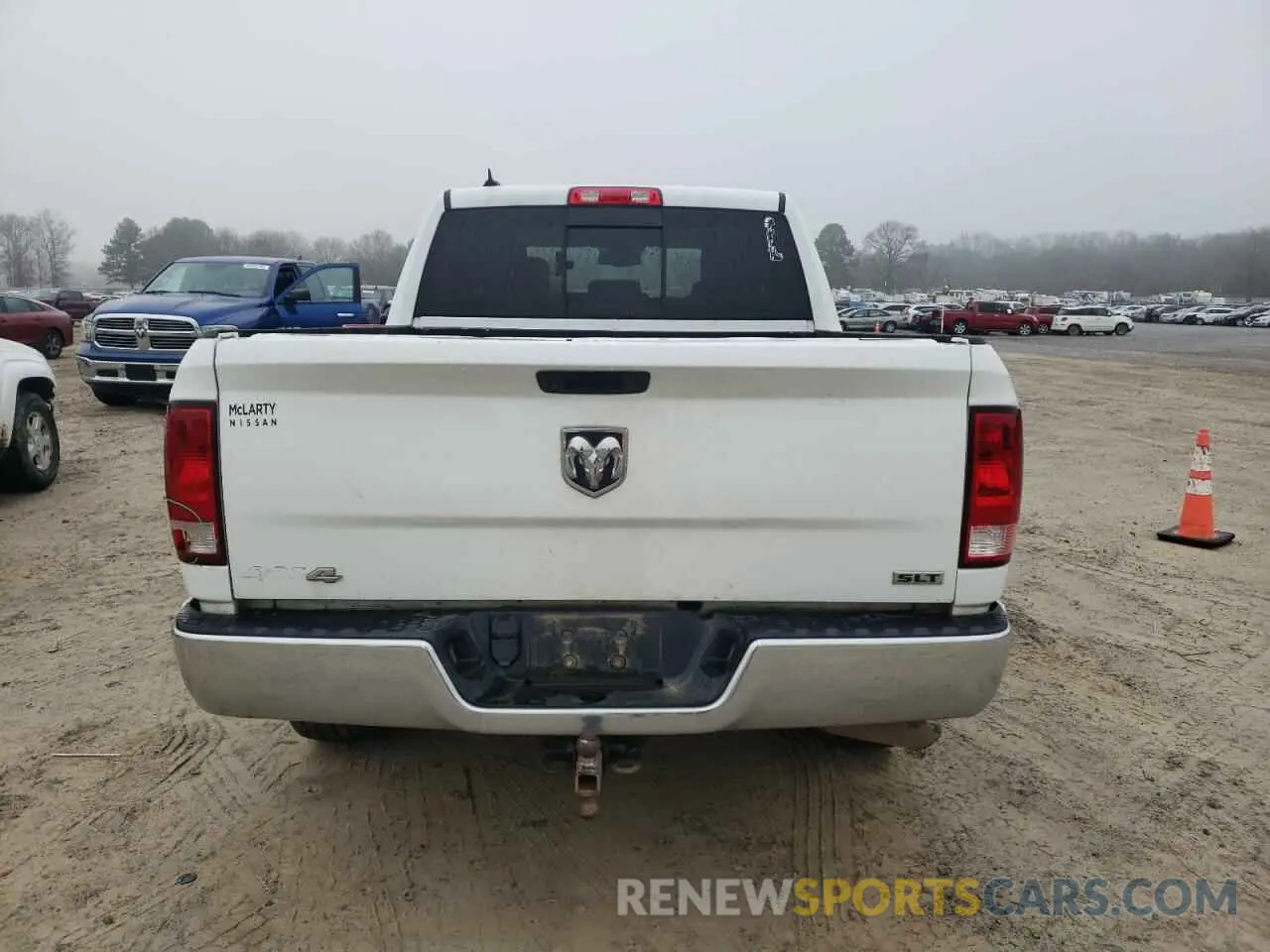 6 Photograph of a damaged car 1C6RR7LT9KS582304 RAM 1500 2019