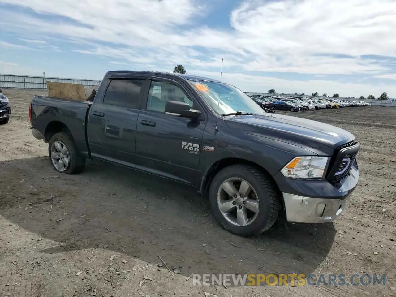 4 Фотография поврежденного автомобиля 1C6RR7LT9KS732170 RAM 1500 2019