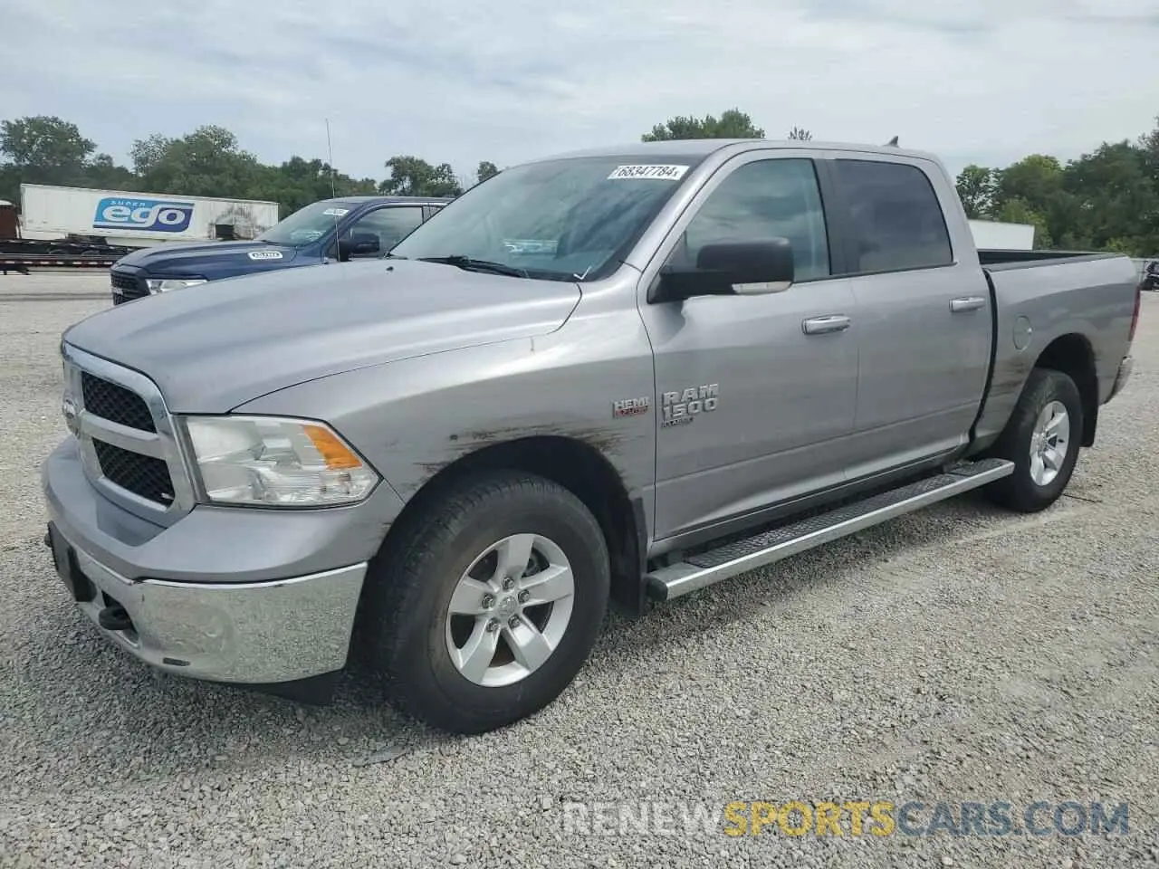 1 Photograph of a damaged car 1C6RR7LTXKS651386 RAM 1500 2019