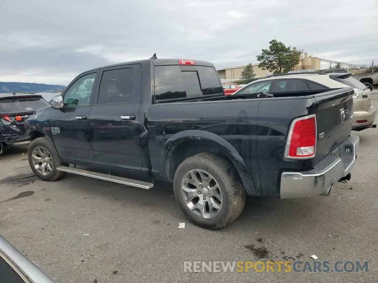 2 Photograph of a damaged car 1C6RR7NM6KS710214 RAM 1500 2019