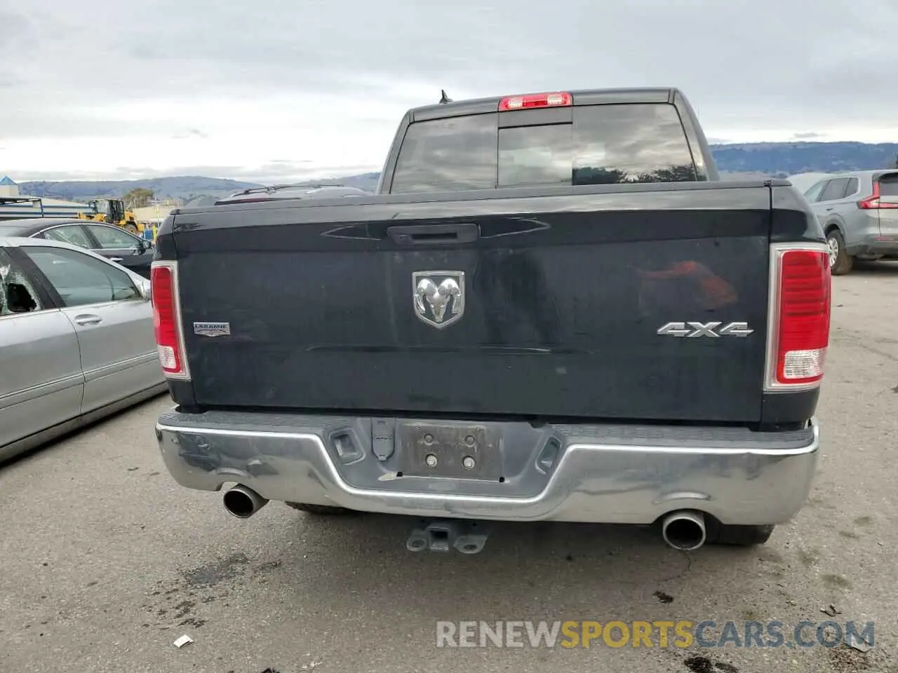 6 Photograph of a damaged car 1C6RR7NM6KS710214 RAM 1500 2019