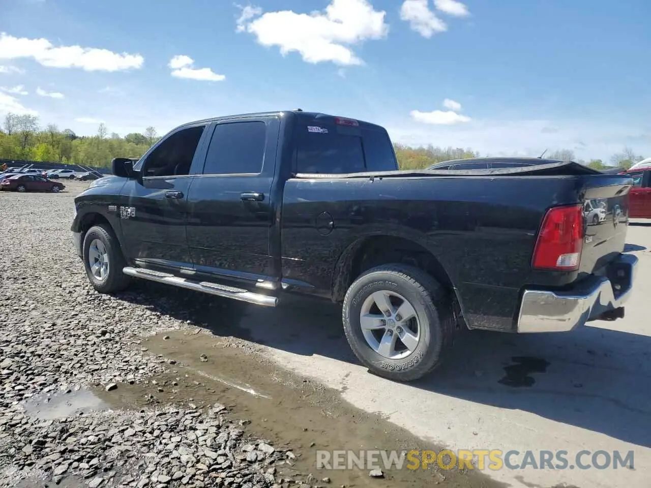 2 Photograph of a damaged car 1C6RR7TT0KS634645 RAM 1500 2019