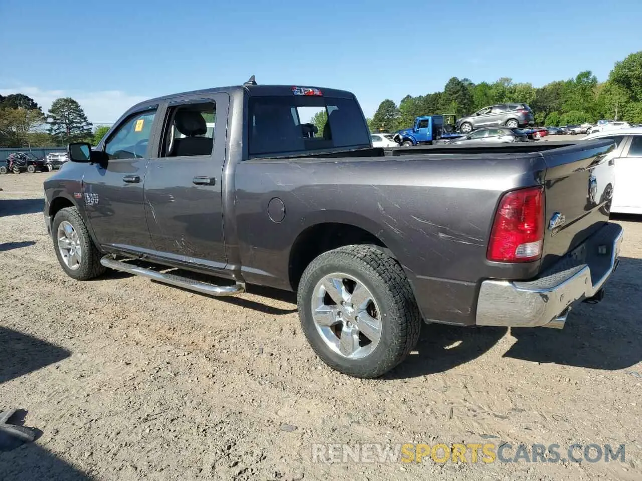 2 Photograph of a damaged car 1C6RR7TT0KS714009 RAM 1500 2019