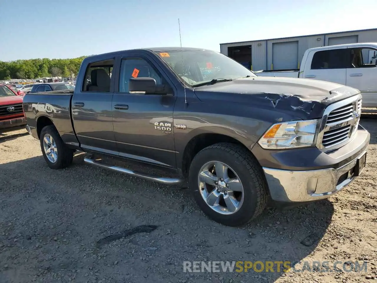 4 Photograph of a damaged car 1C6RR7TT0KS714009 RAM 1500 2019
