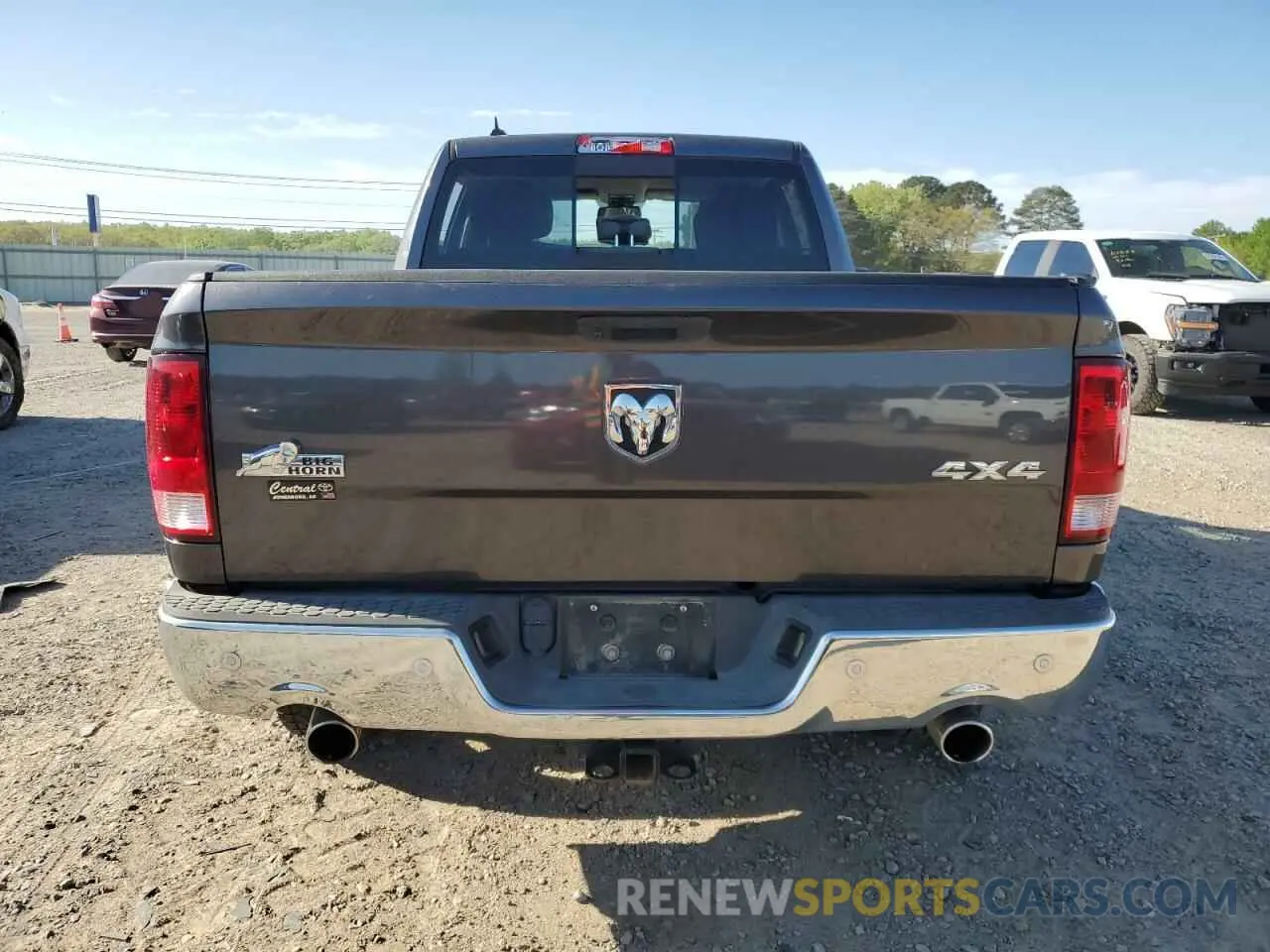 6 Photograph of a damaged car 1C6RR7TT0KS714009 RAM 1500 2019