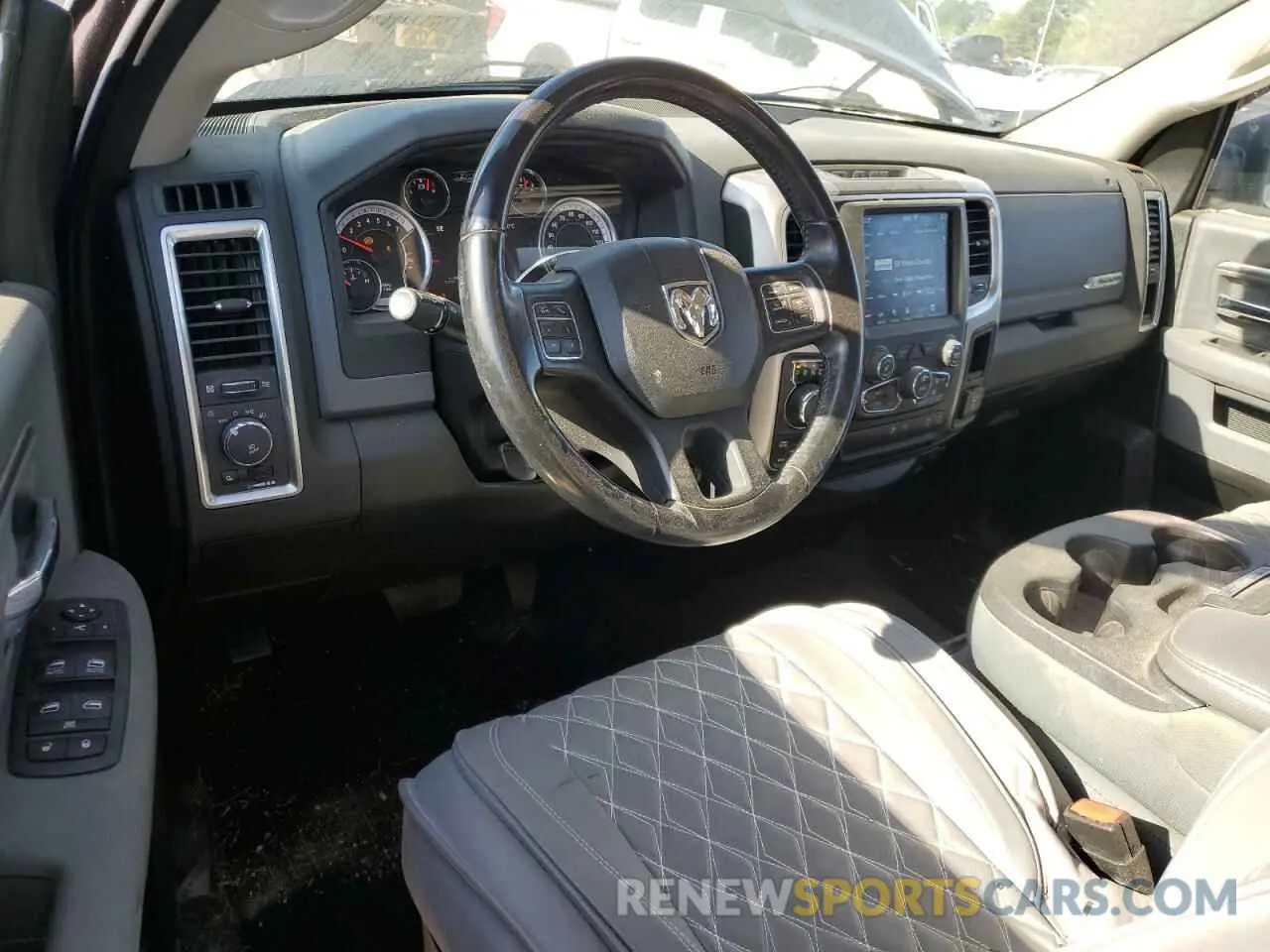 8 Photograph of a damaged car 1C6RR7TT0KS714009 RAM 1500 2019