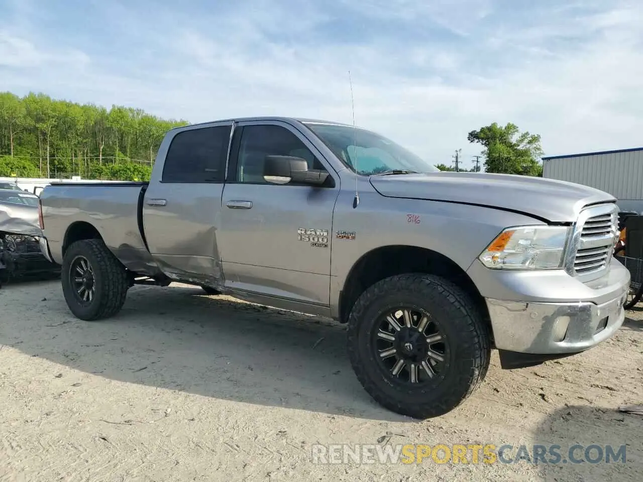 4 Photograph of a damaged car 1C6RR7TT2KS658669 RAM 1500 2019