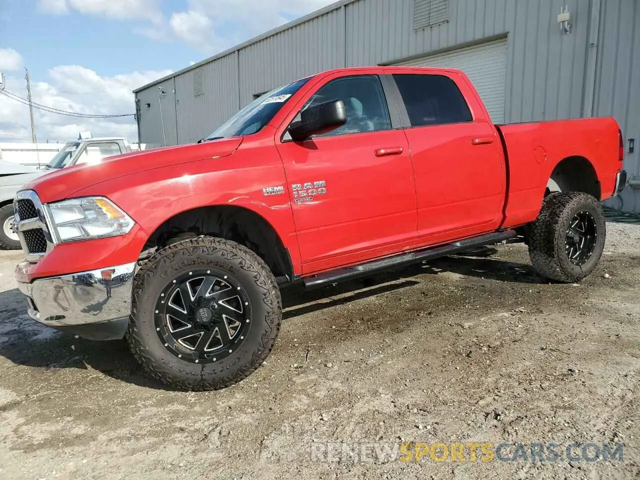 1 Photograph of a damaged car 1C6RR7TT6KS511528 RAM 1500 2019