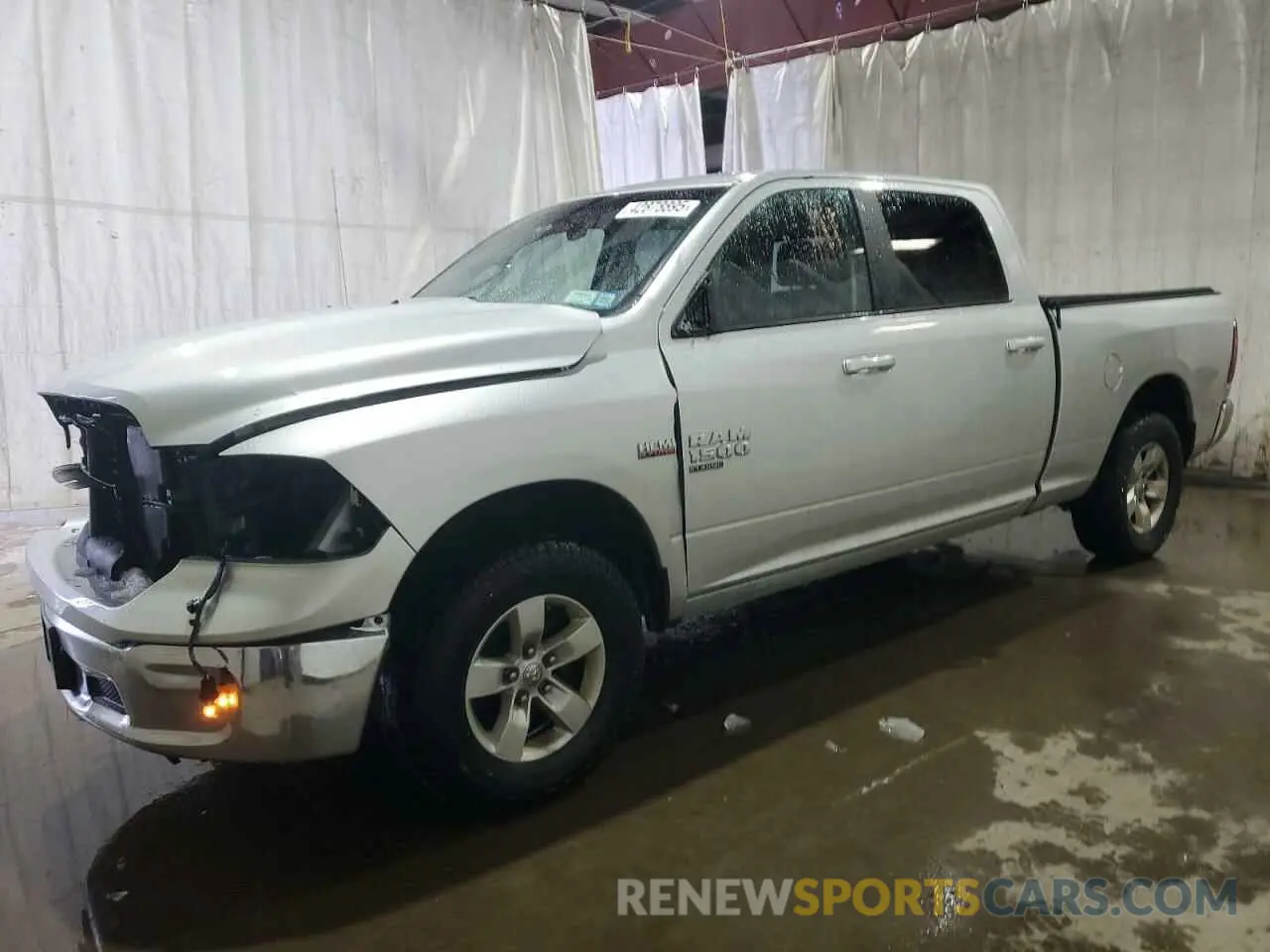 1 Photograph of a damaged car 1C6RR7TT6KS567534 RAM 1500 2019