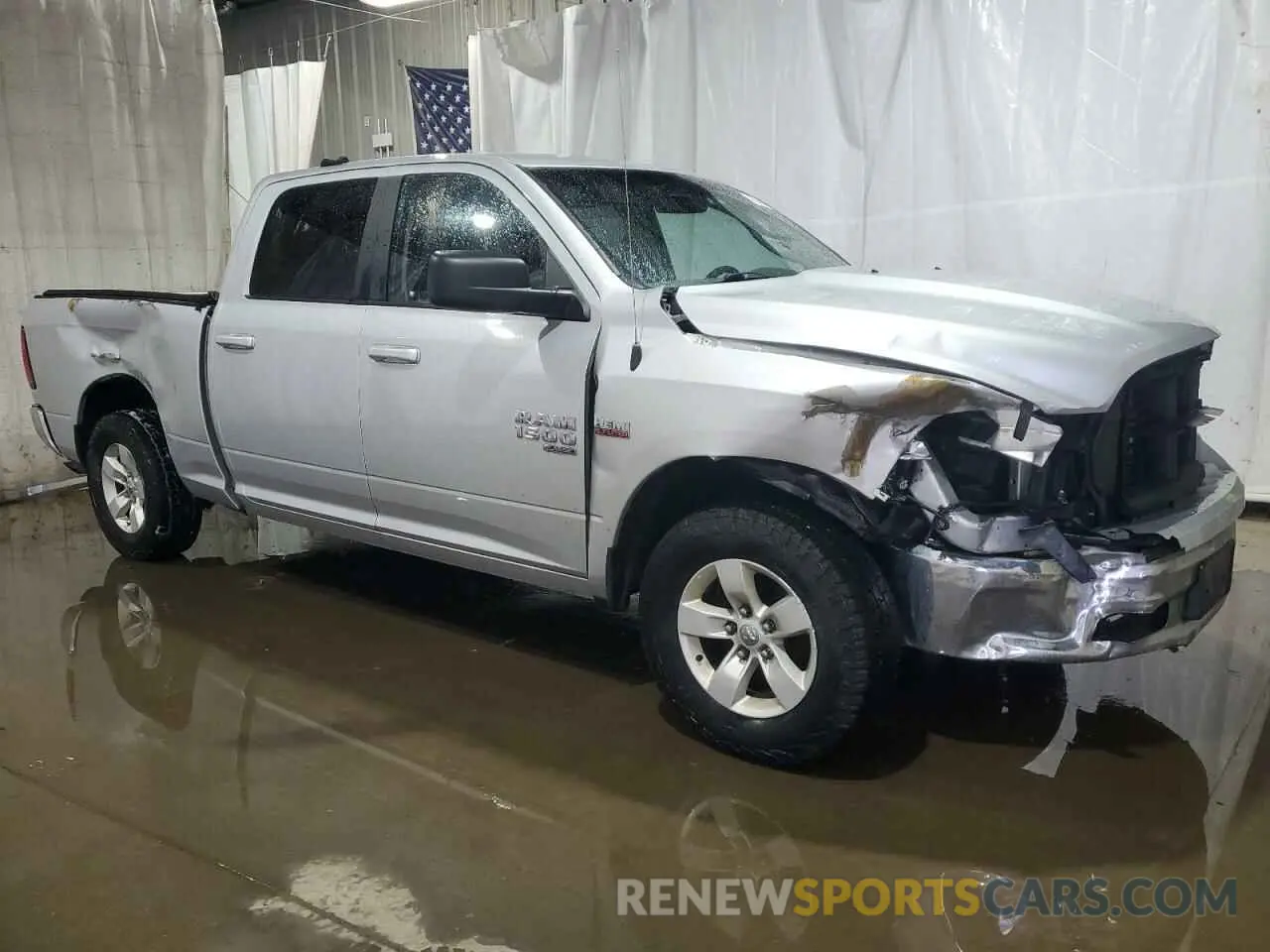 4 Photograph of a damaged car 1C6RR7TT6KS567534 RAM 1500 2019