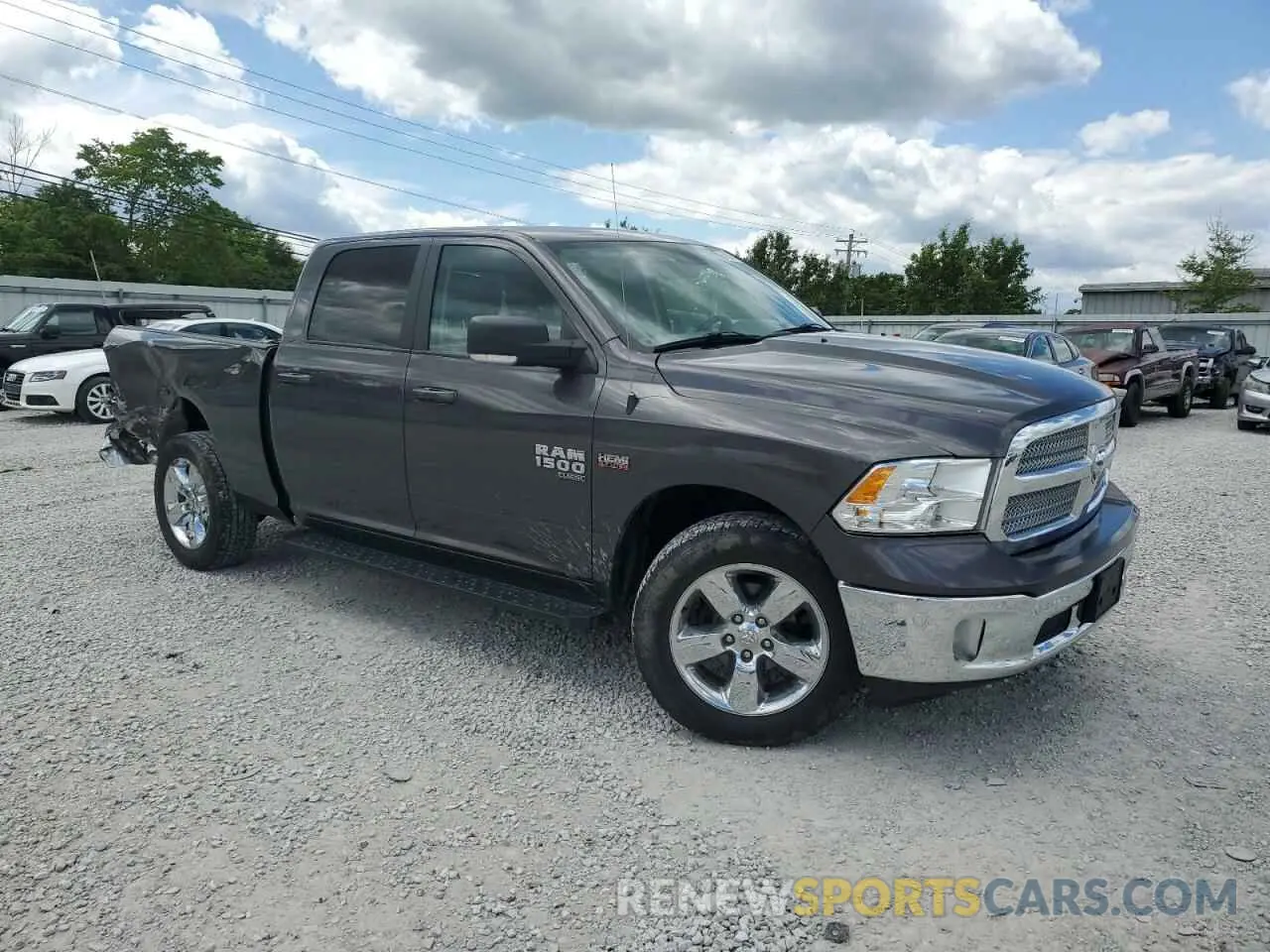 4 Photograph of a damaged car 1C6RR7TT6KS714595 RAM 1500 2019