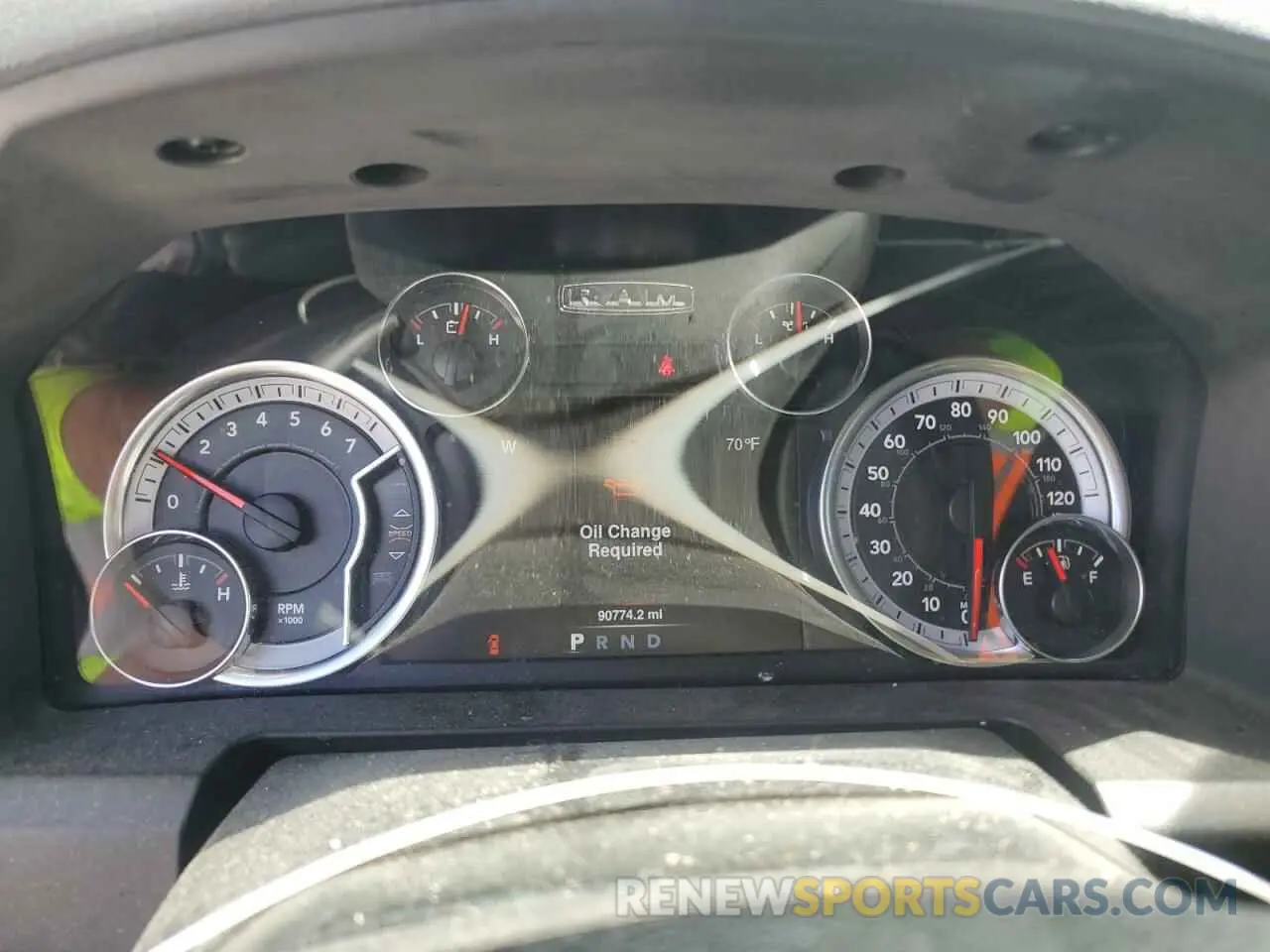 9 Photograph of a damaged car 1C6RR7TT6KS714595 RAM 1500 2019