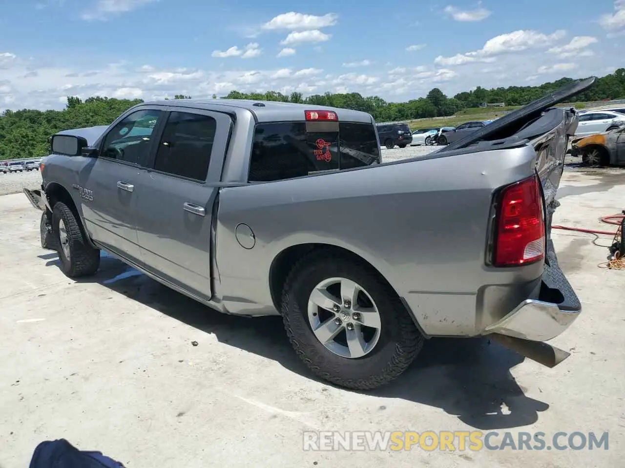 2 Photograph of a damaged car 1C6RR7TT6KS714855 RAM 1500 2019