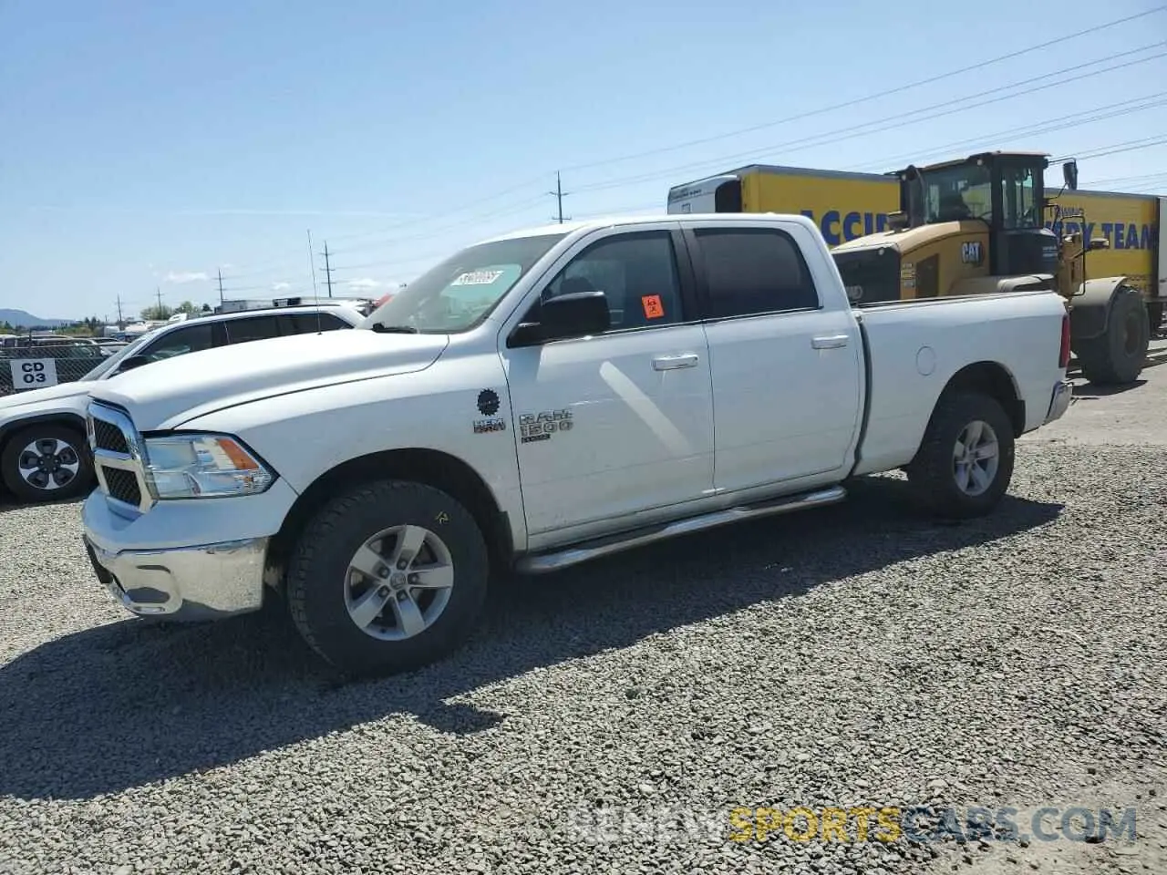 1 Фотография поврежденного автомобиля 1C6RR7TT7KS634609 RAM 1500 2019