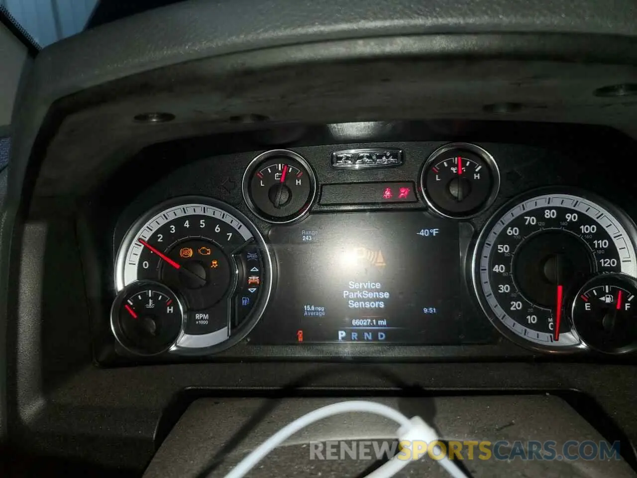 9 Photograph of a damaged car 1C6RR7TT9KS671208 RAM 1500 2019