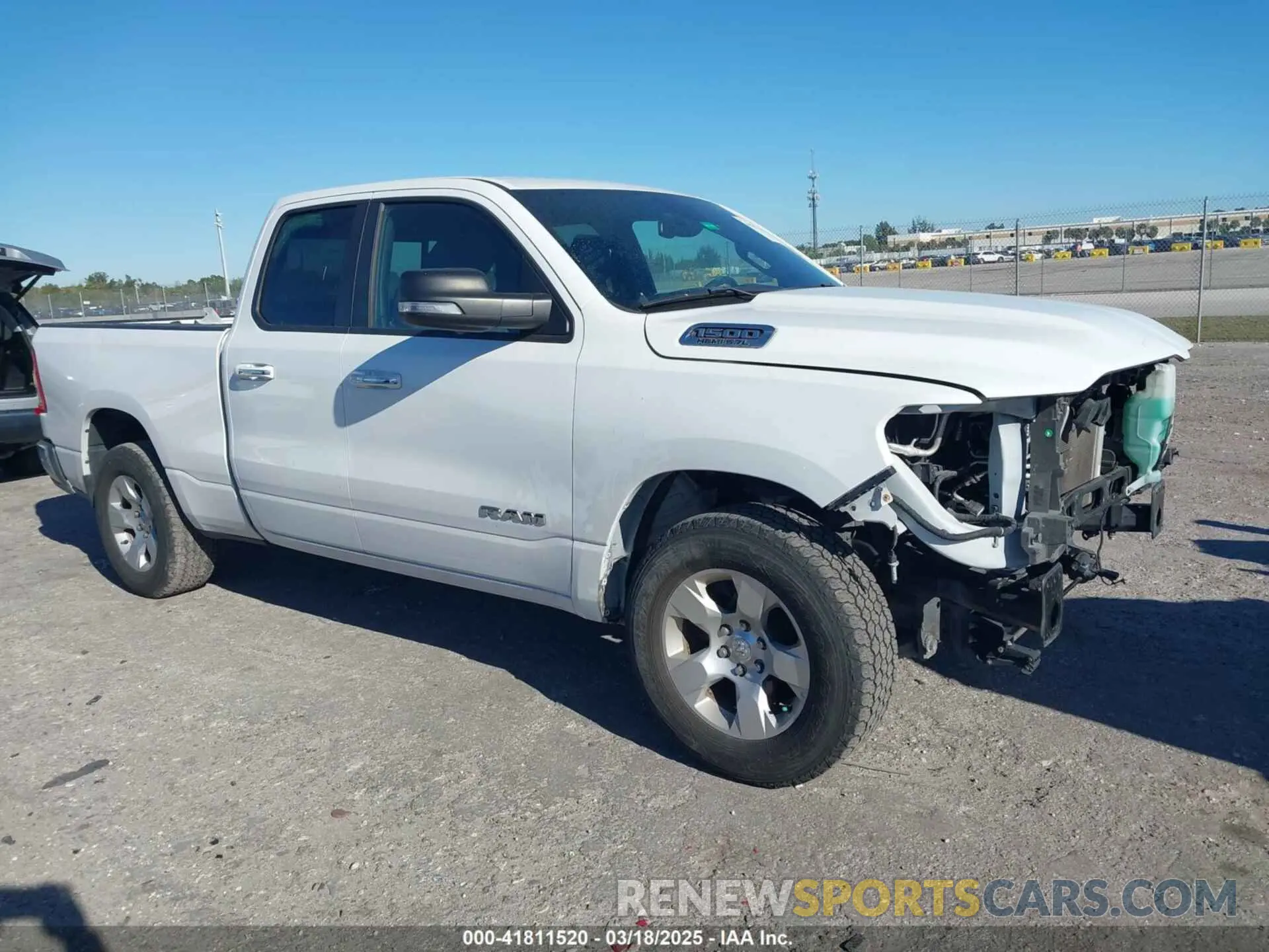 1 Фотография поврежденного автомобиля 1C6RREBT0KN761335 RAM 1500 2019