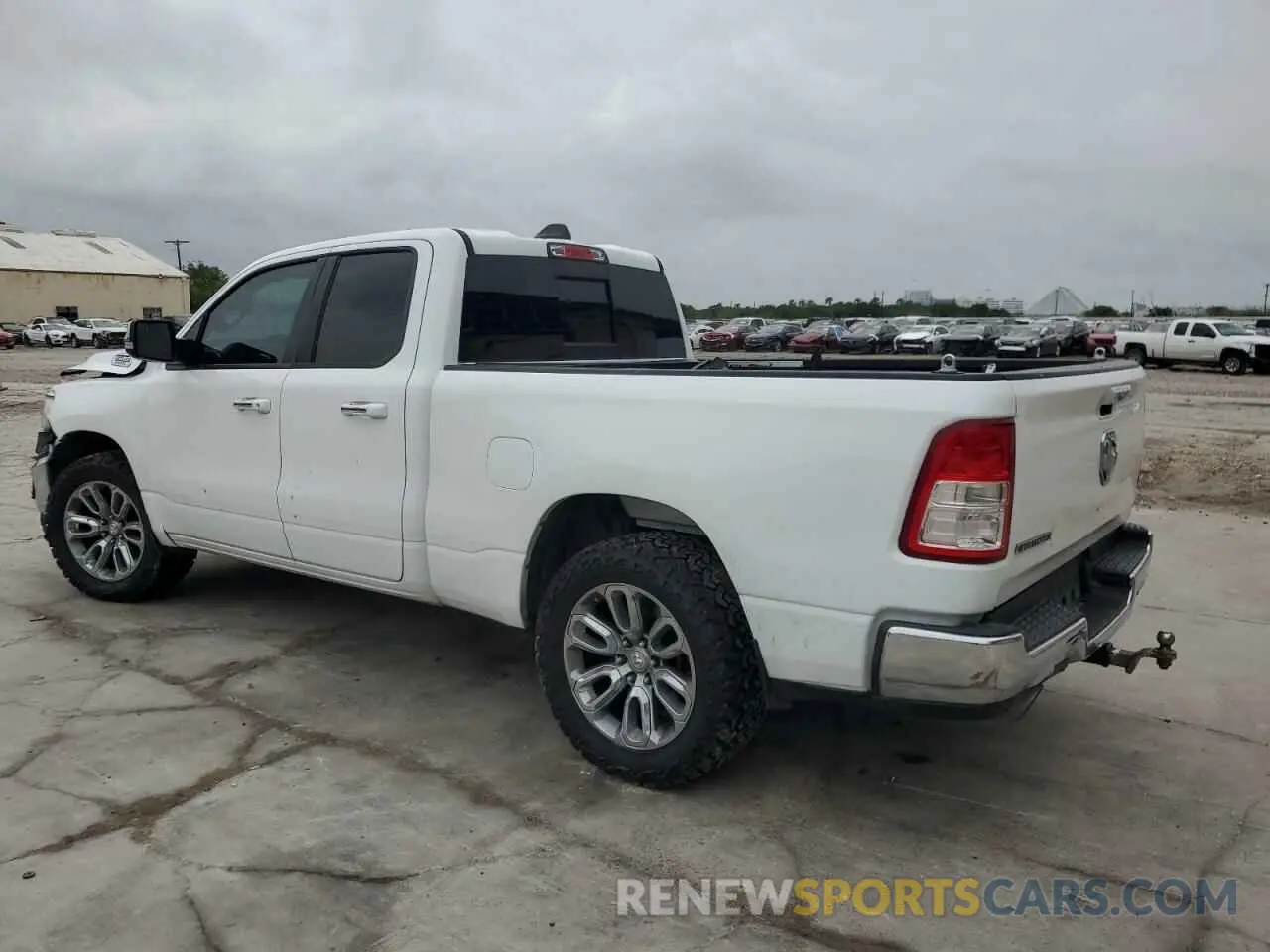 2 Photograph of a damaged car 1C6RREBT1KN666072 RAM 1500 2019