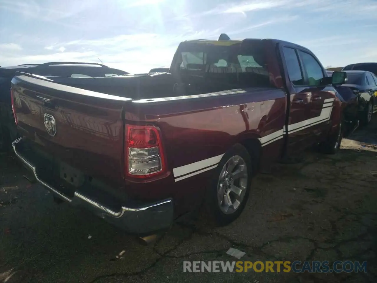 3 Photograph of a damaged car 1C6RREBT1KN902719 RAM 1500 2019