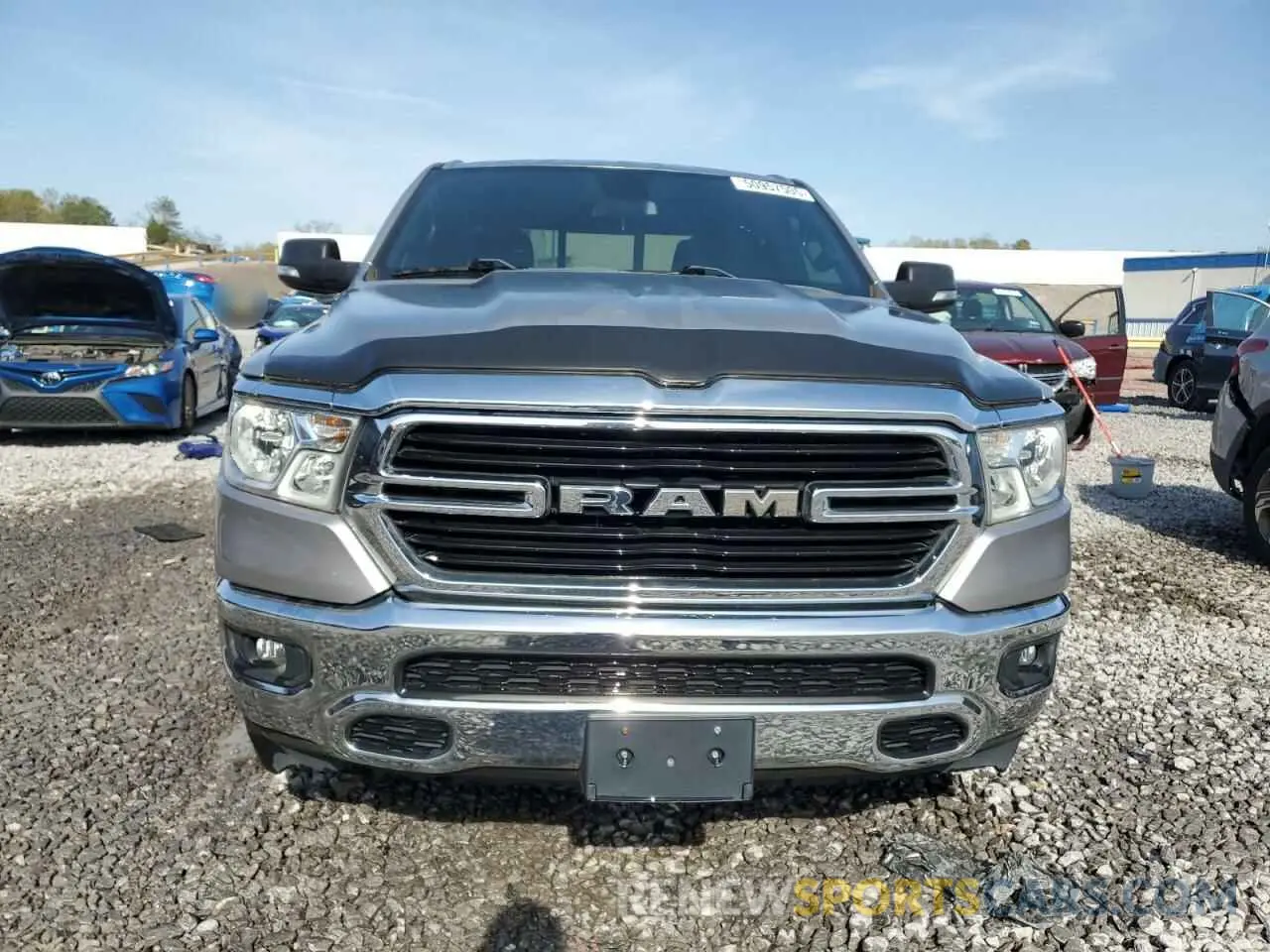 5 Photograph of a damaged car 1C6RREBTXKN884012 RAM 1500 2019