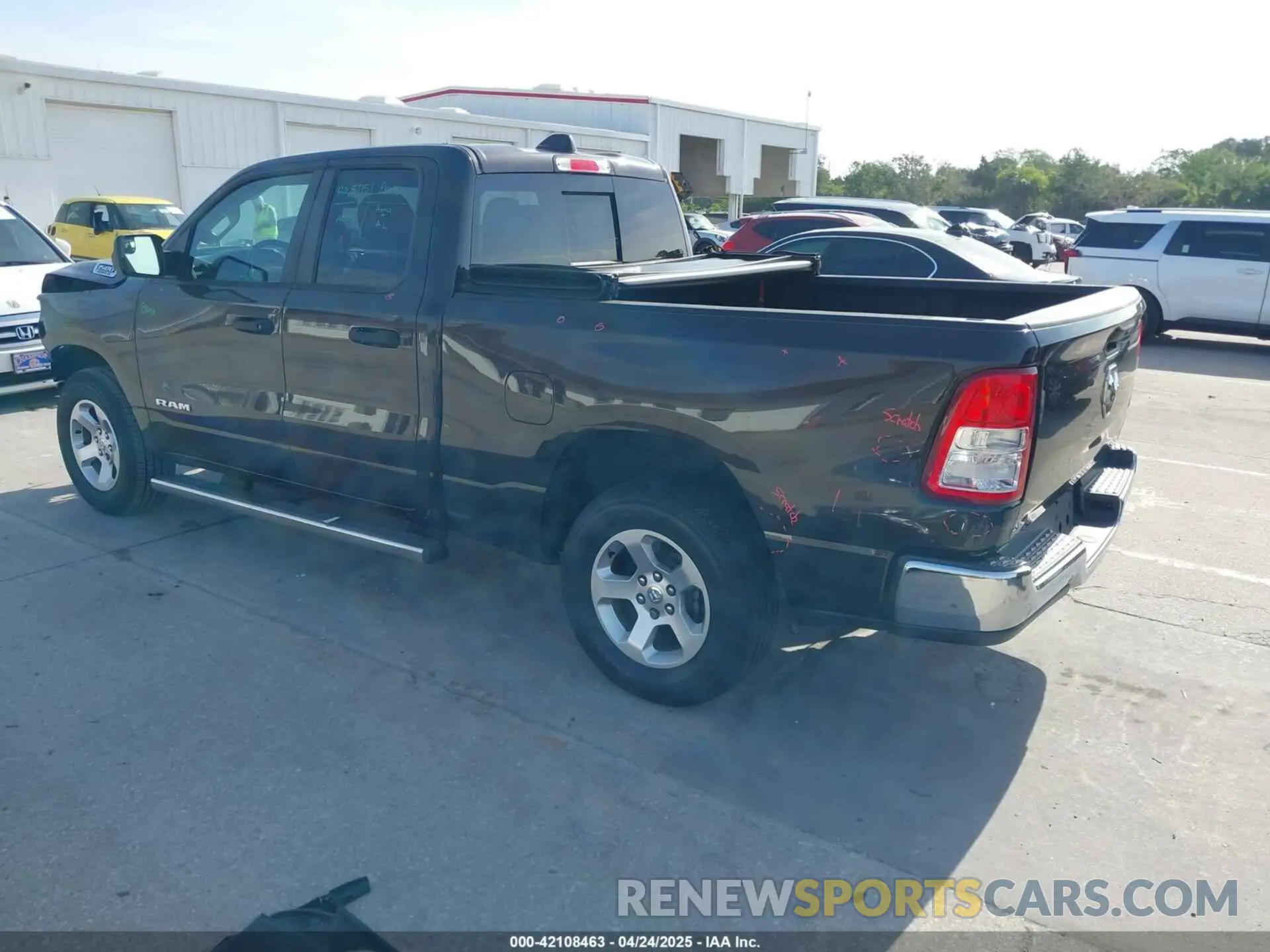 3 Photograph of a damaged car 1C6RRECT2KN614786 RAM 1500 2019