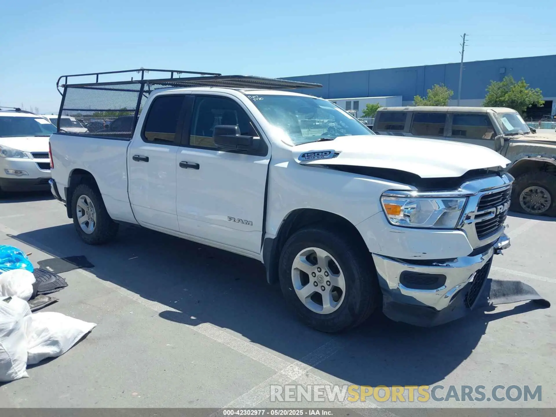 1 Фотография поврежденного автомобиля 1C6RRECT6KN884457 RAM 1500 2019