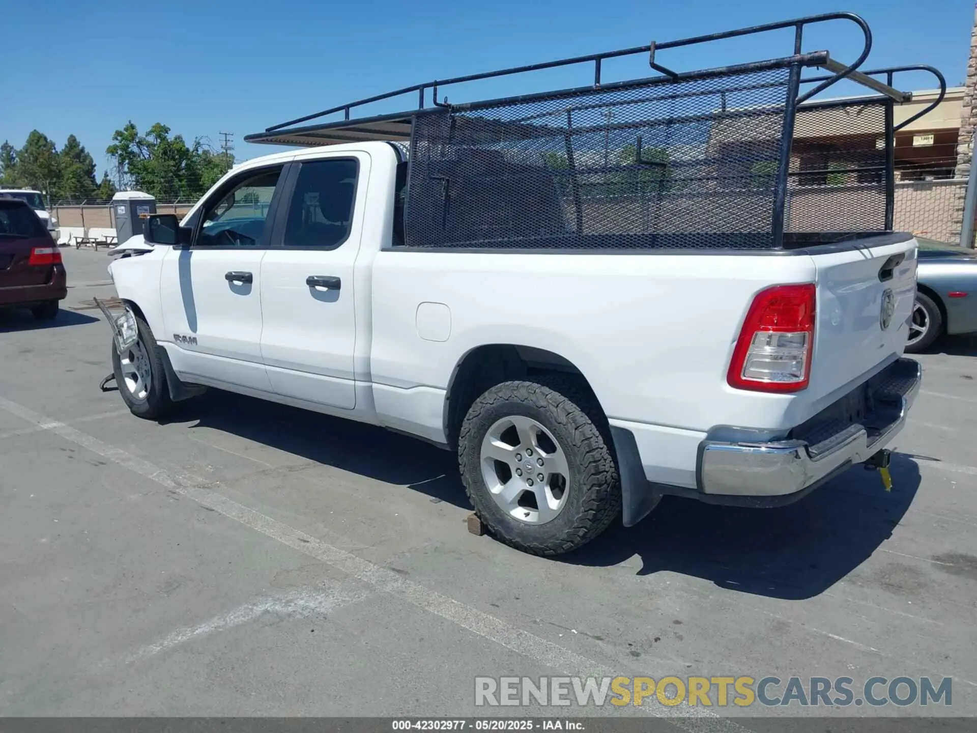 3 Фотография поврежденного автомобиля 1C6RRECT6KN884457 RAM 1500 2019