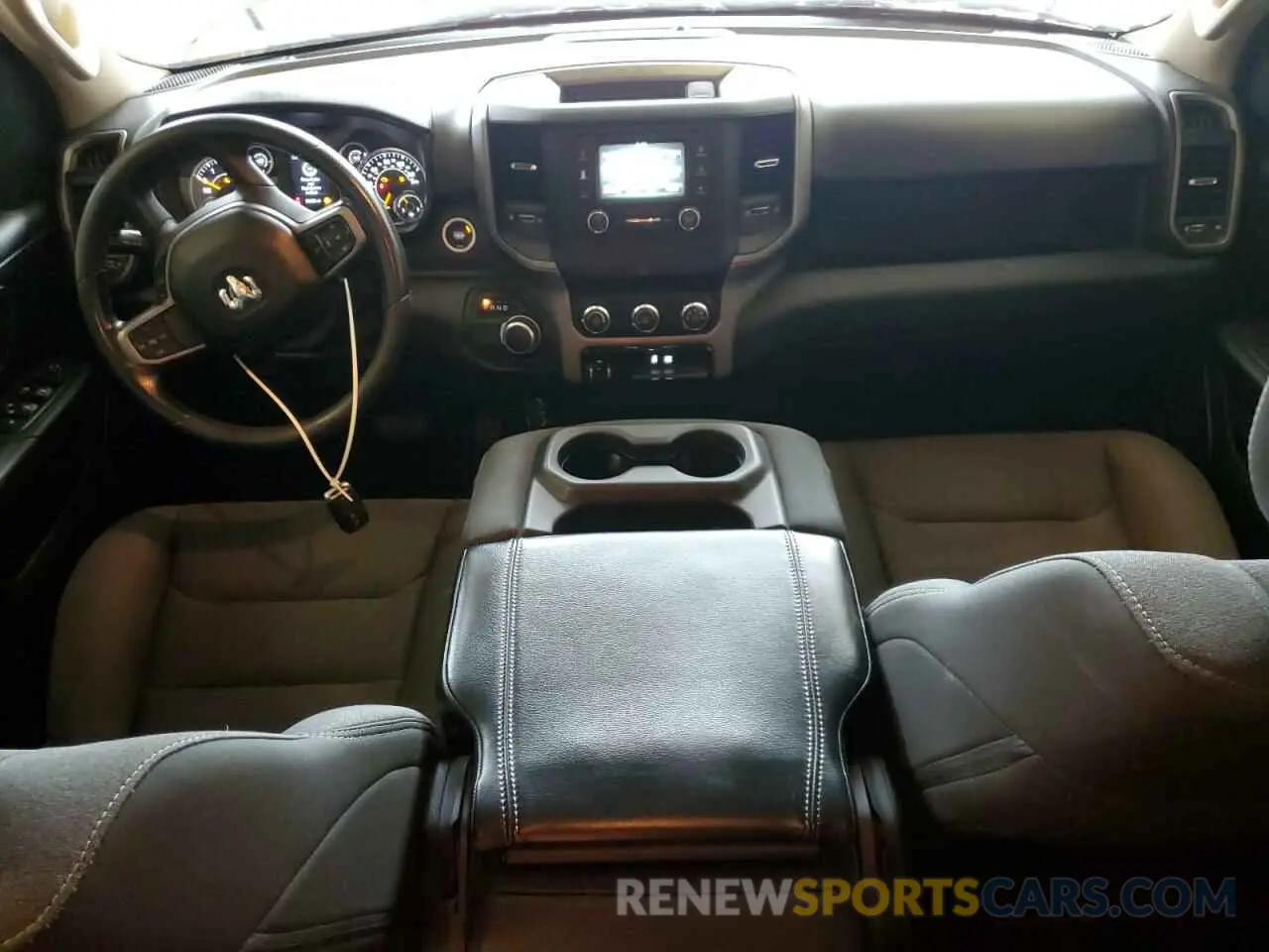 8 Photograph of a damaged car 1C6RRECT7KN745812 RAM 1500 2019