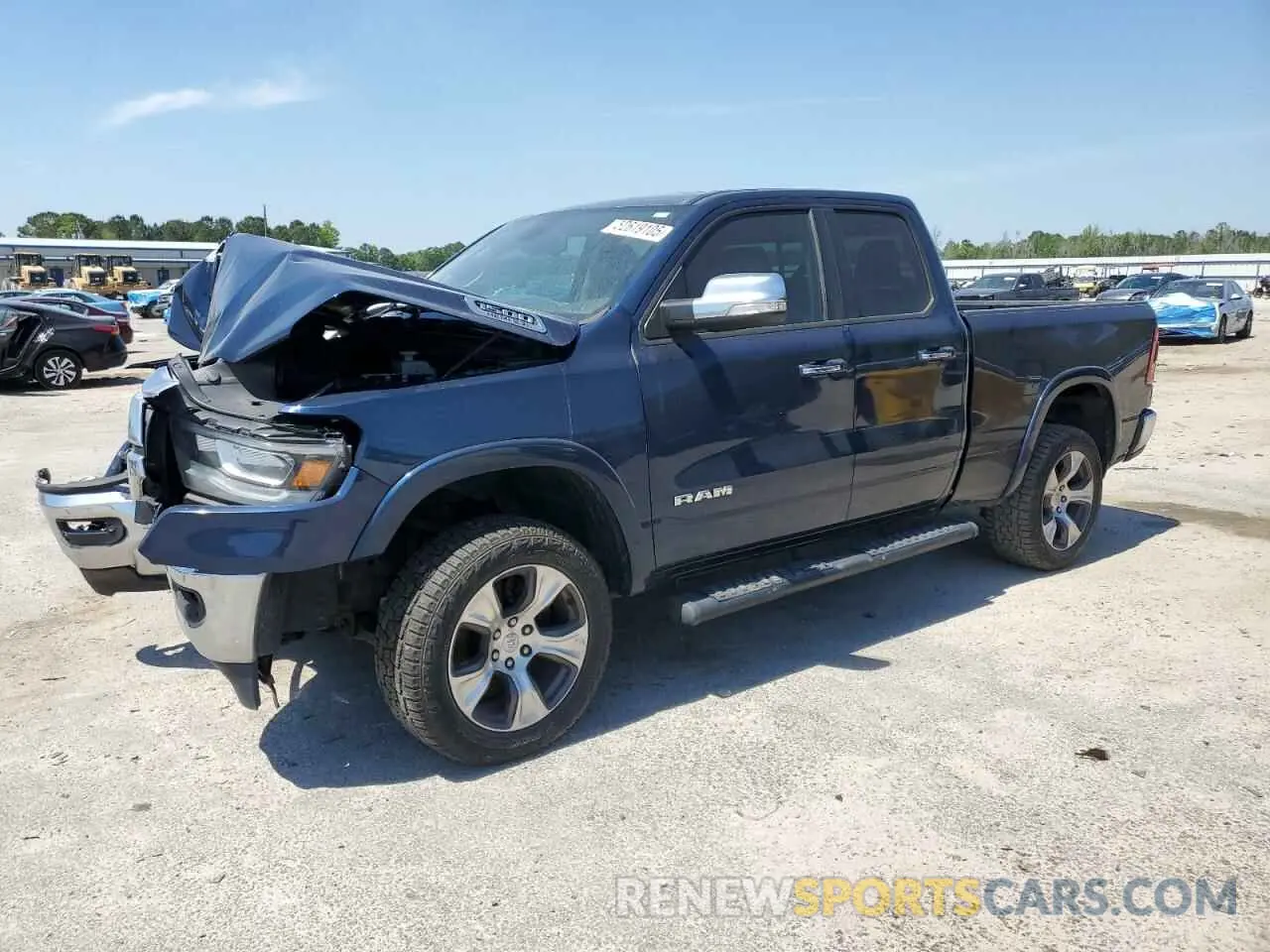 1 Photograph of a damaged car 1C6RREDT8KN769499 RAM 1500 2019