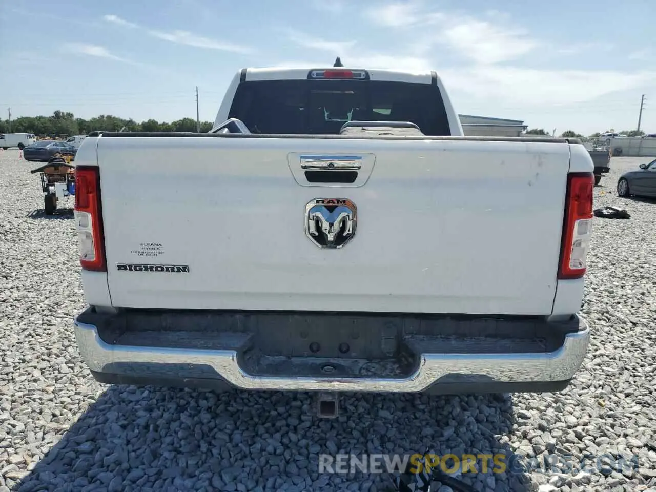 6 Photograph of a damaged car 1C6RREFG1KN793059 RAM 1500 2019