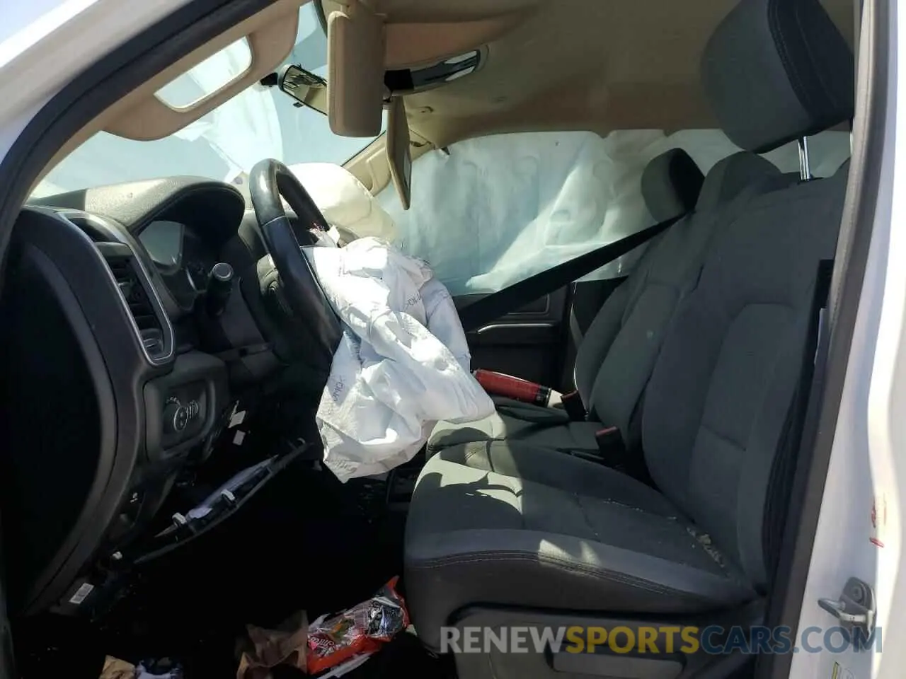 7 Photograph of a damaged car 1C6RREFG1KN793059 RAM 1500 2019