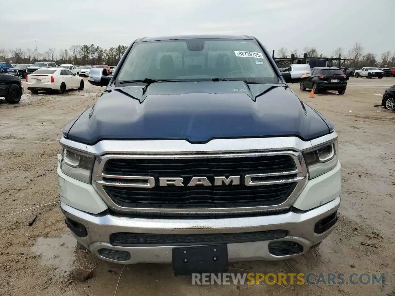 5 Фотография поврежденного автомобиля 1C6RREFT2KN530950 RAM 1500 2019
