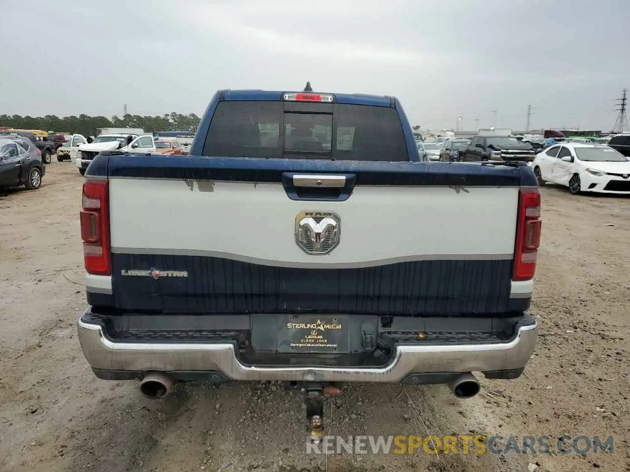 6 Фотография поврежденного автомобиля 1C6RREFT2KN530950 RAM 1500 2019