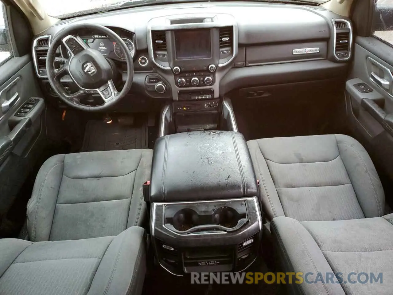 8 Фотография поврежденного автомобиля 1C6RREFT2KN530950 RAM 1500 2019