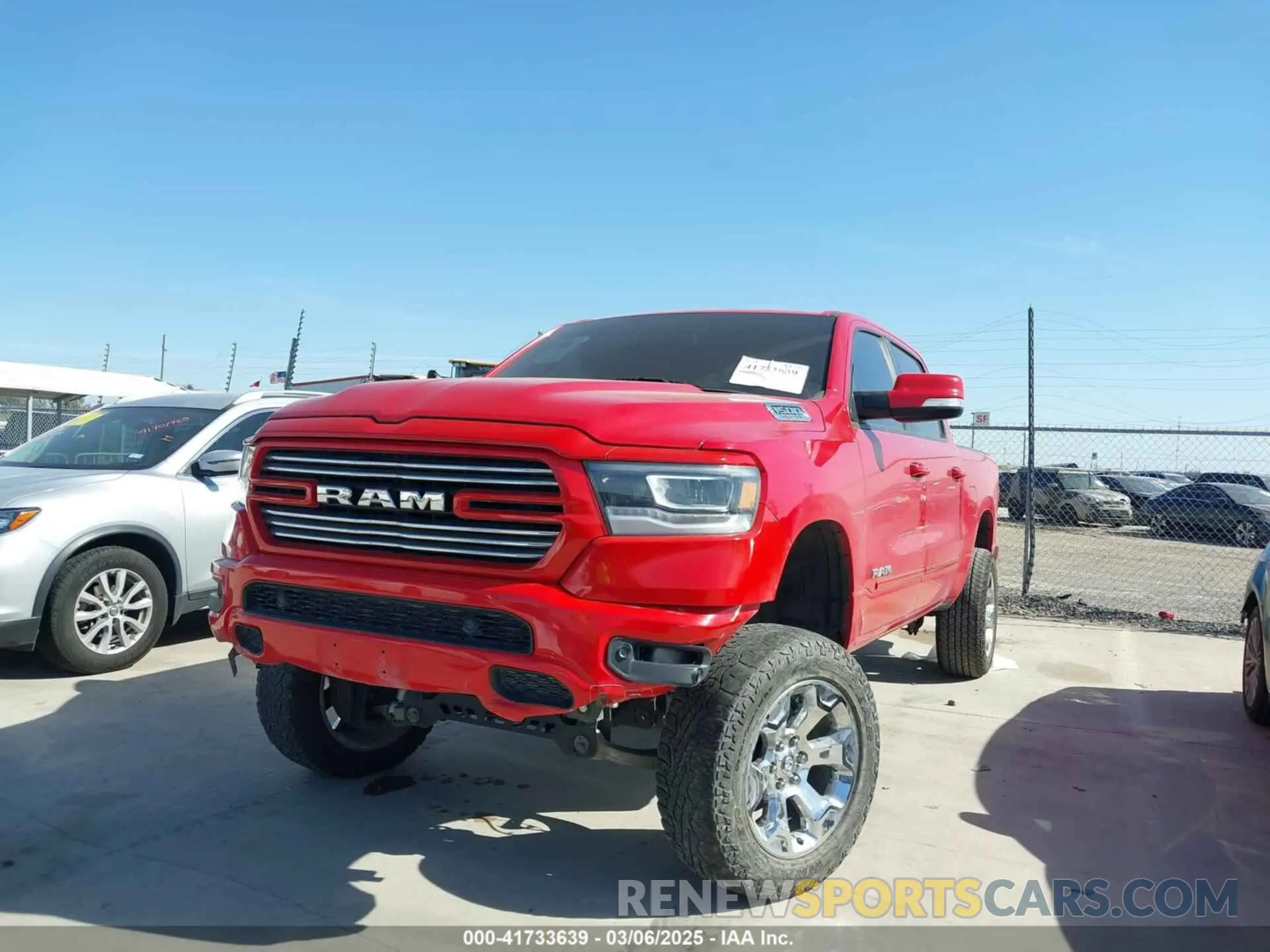2 Фотография поврежденного автомобиля 1C6RREFT5KN548004 RAM 1500 2019