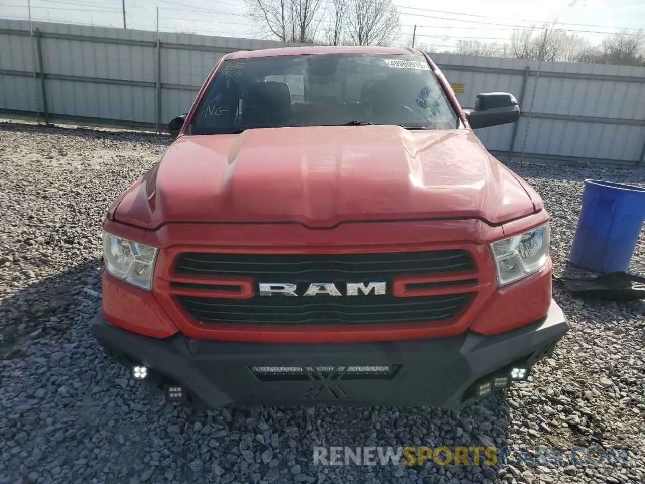 5 Фотография поврежденного автомобиля 1C6RREFT5KN664285 RAM 1500 2019