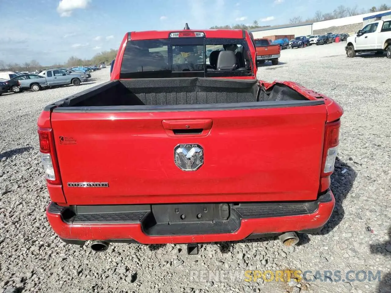6 Фотография поврежденного автомобиля 1C6RREFT5KN664285 RAM 1500 2019