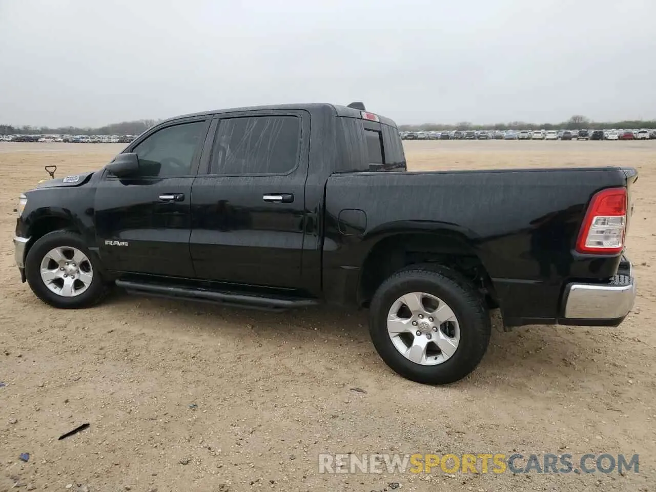 2 Photograph of a damaged car 1C6RREFT5KN786046 RAM 1500 2019
