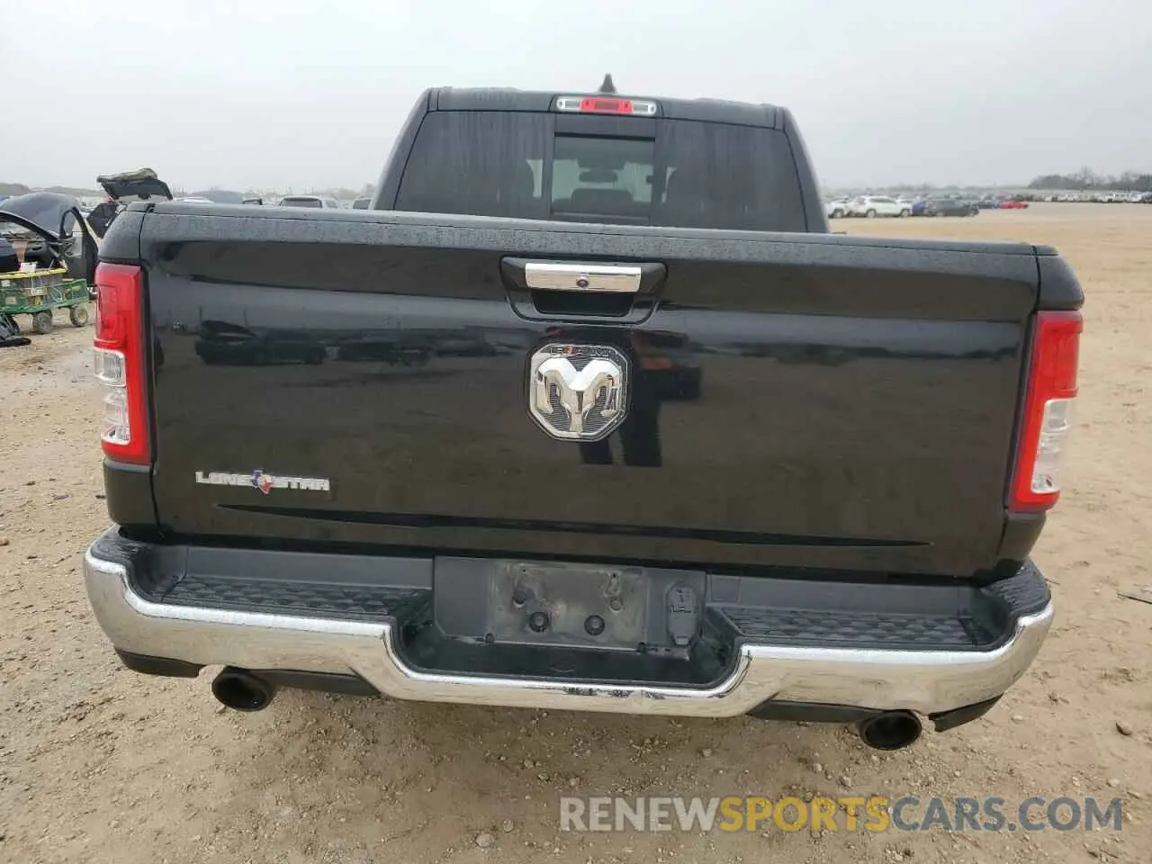 6 Photograph of a damaged car 1C6RREFT5KN786046 RAM 1500 2019
