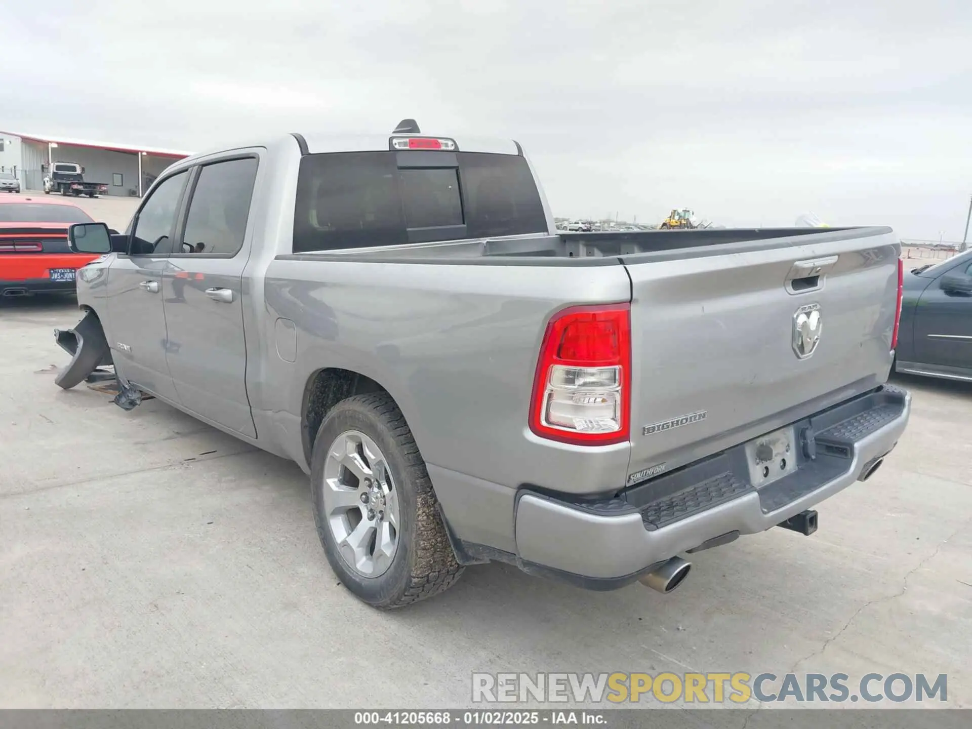 3 Фотография поврежденного автомобиля 1C6RREFT5KN891217 RAM 1500 2019