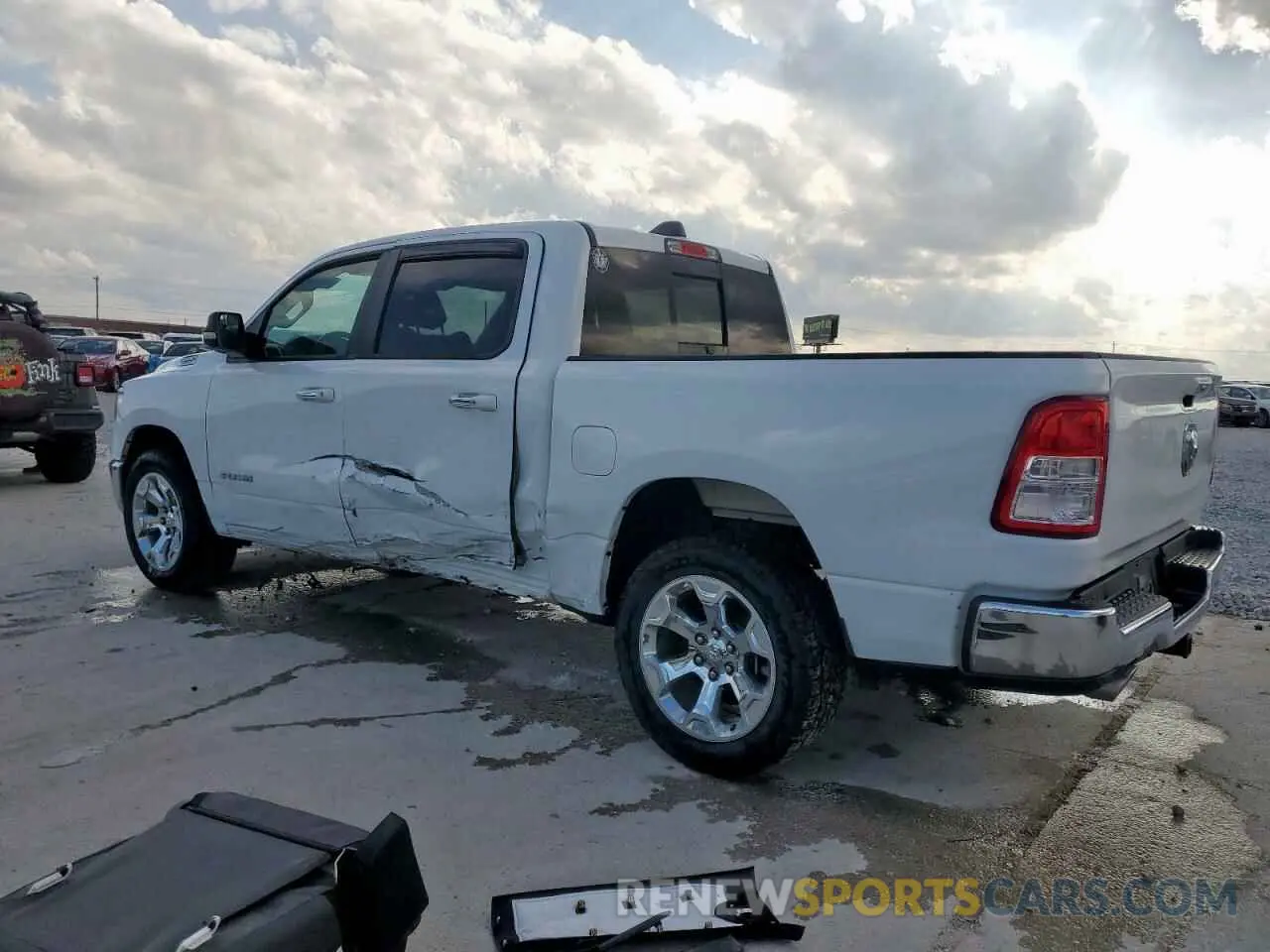 2 Фотография поврежденного автомобиля 1C6RREFT9KN596217 RAM 1500 2019