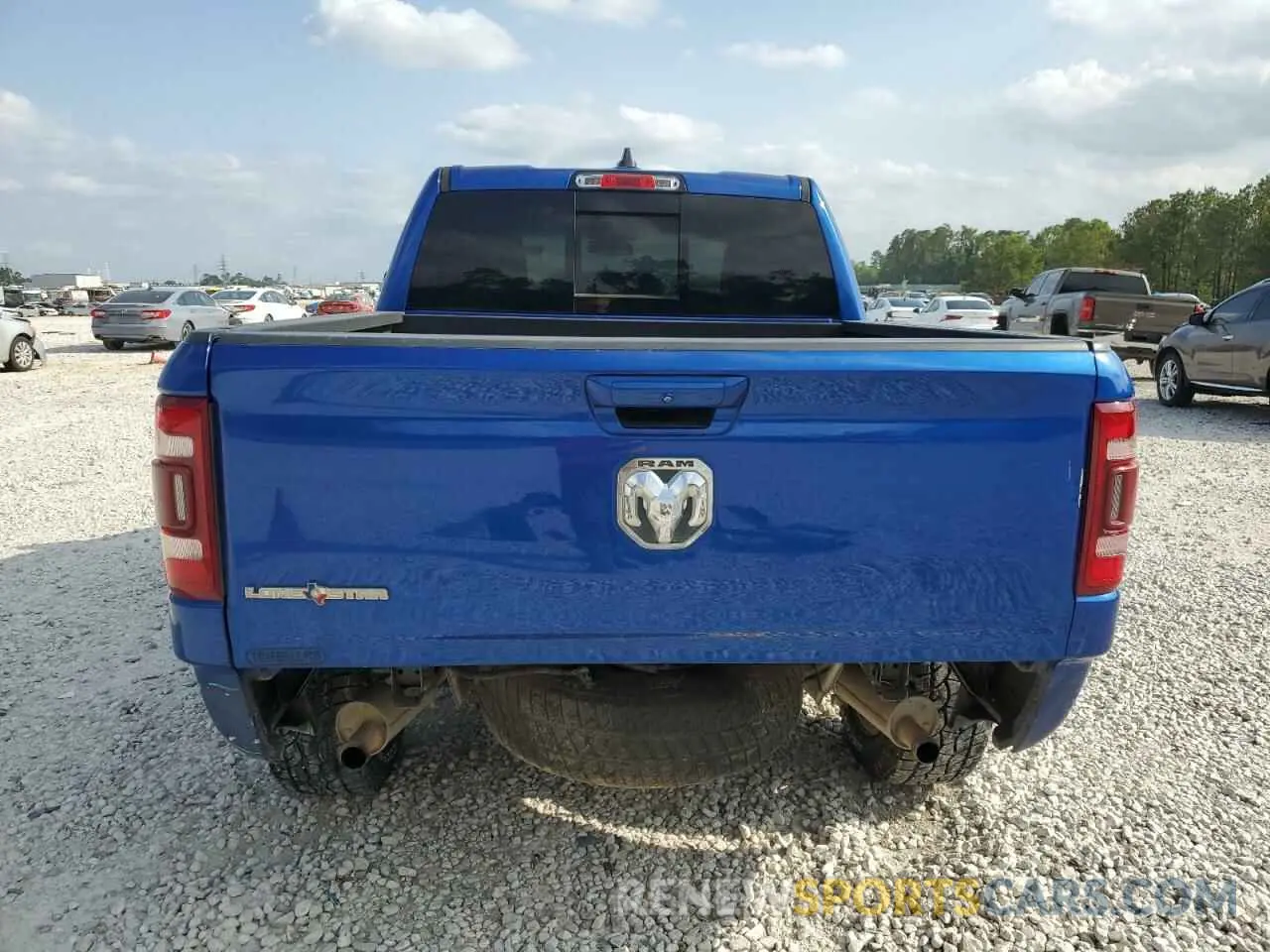 6 Photograph of a damaged car 1C6RREFT9KN616420 RAM 1500 2019