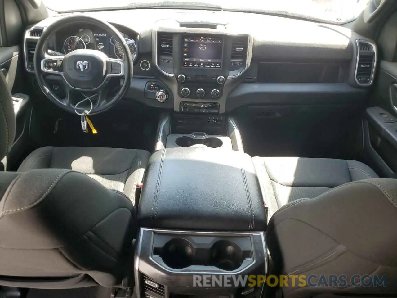 8 Photograph of a damaged car 1C6RREFTXKN705400 RAM 1500 2019