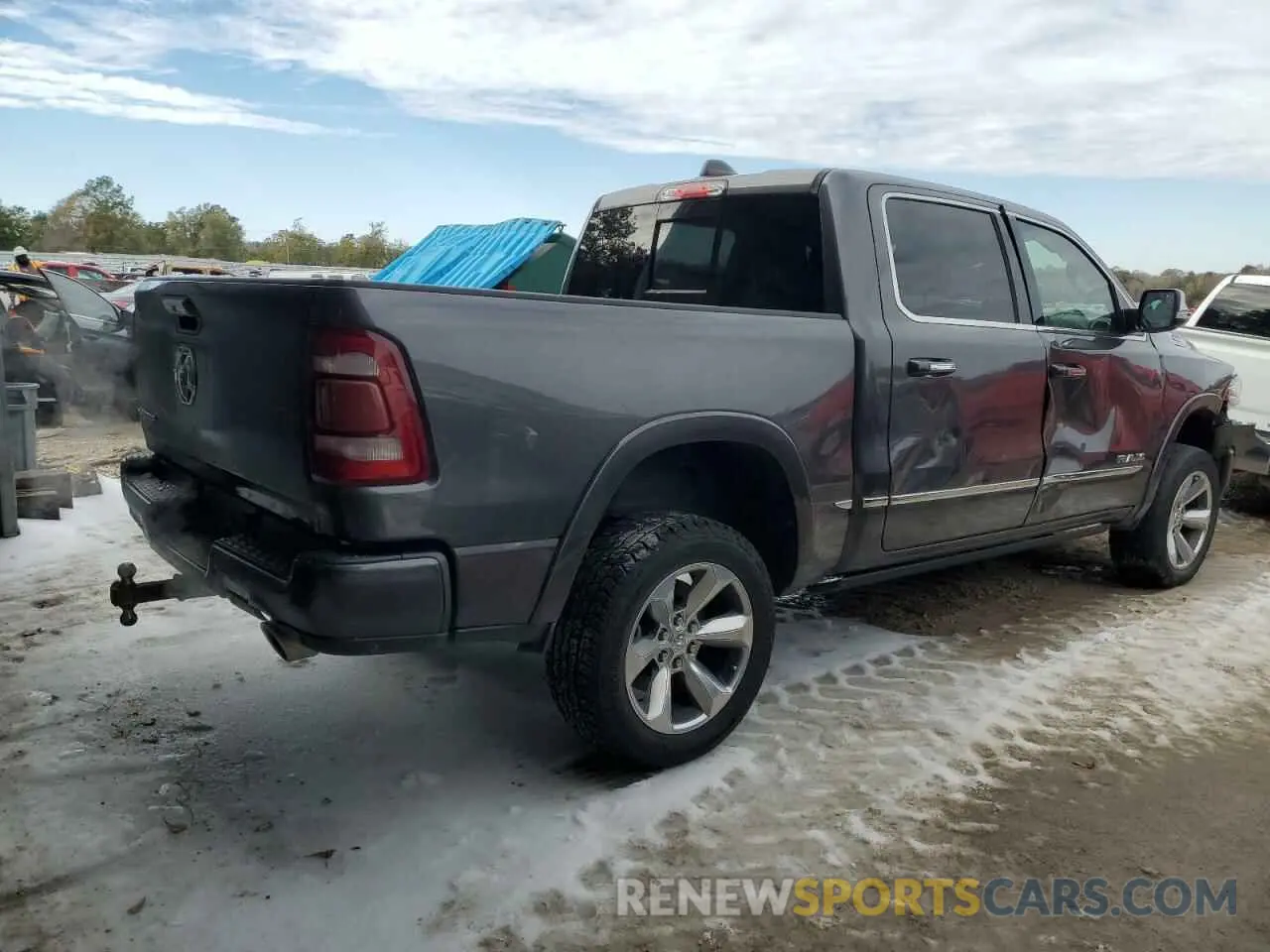3 Photograph of a damaged car 1C6RREHT6KN827457 RAM 1500 2019