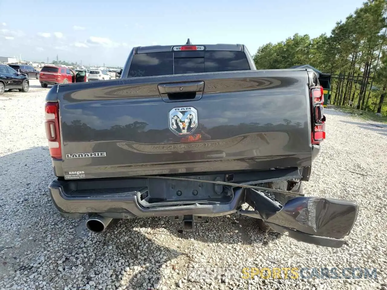 6 Фотография поврежденного автомобиля 1C6RREJT2KN792572 RAM 1500 2019