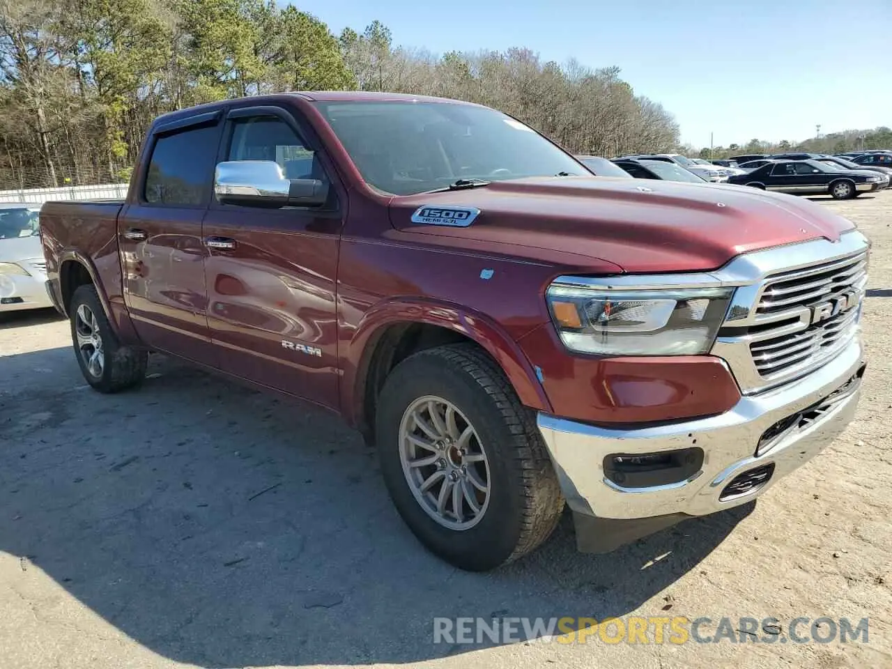 4 Photograph of a damaged car 1C6RREJT3KN844646 RAM 1500 2019