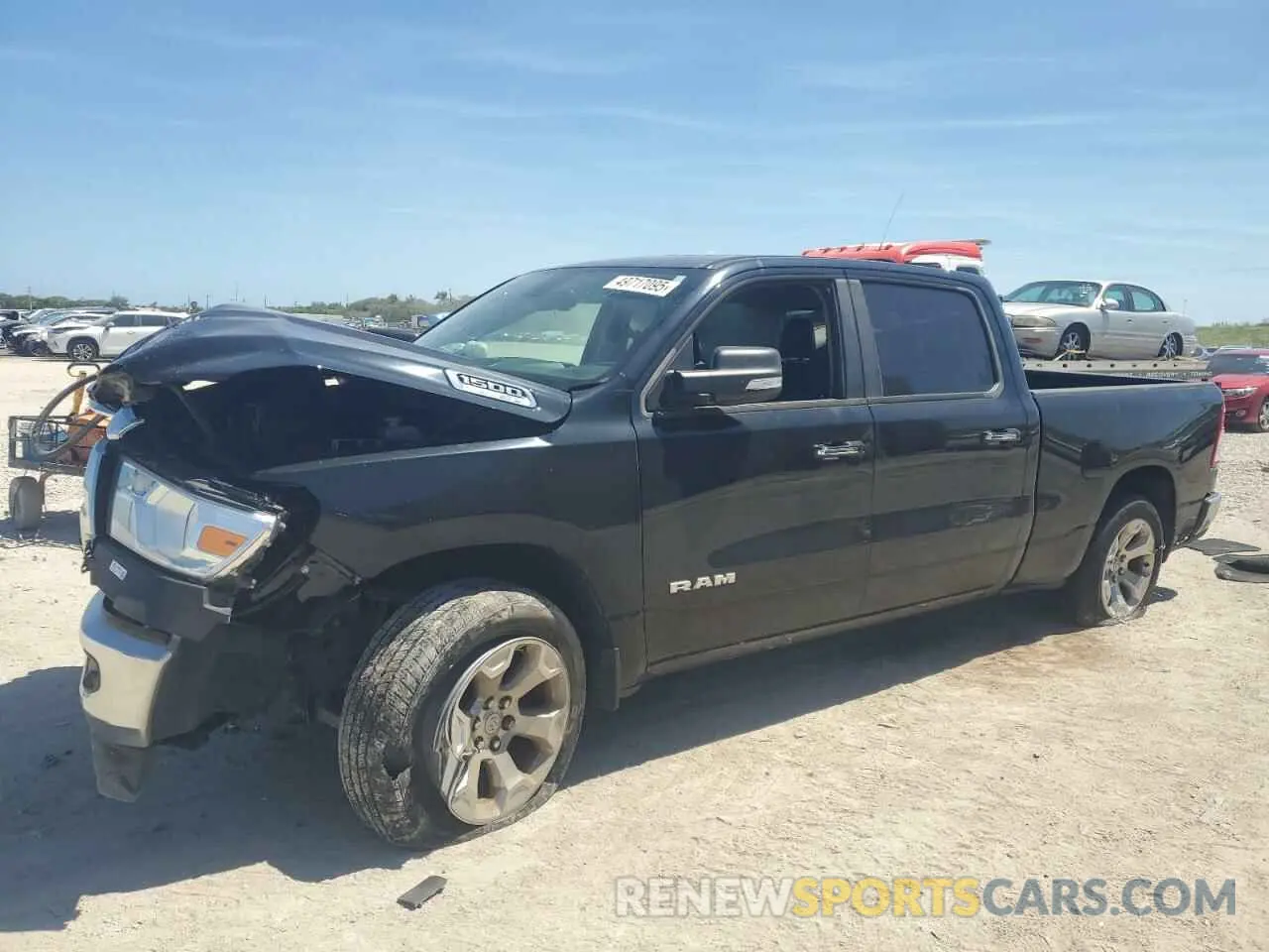 1 Фотография поврежденного автомобиля 1C6RREMT2KN730388 RAM 1500 2019