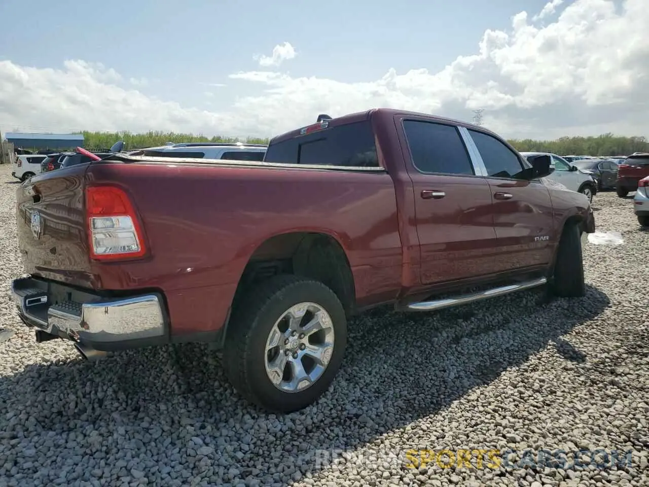 3 Фотография поврежденного автомобиля 1C6RREMT5KN891138 RAM 1500 2019